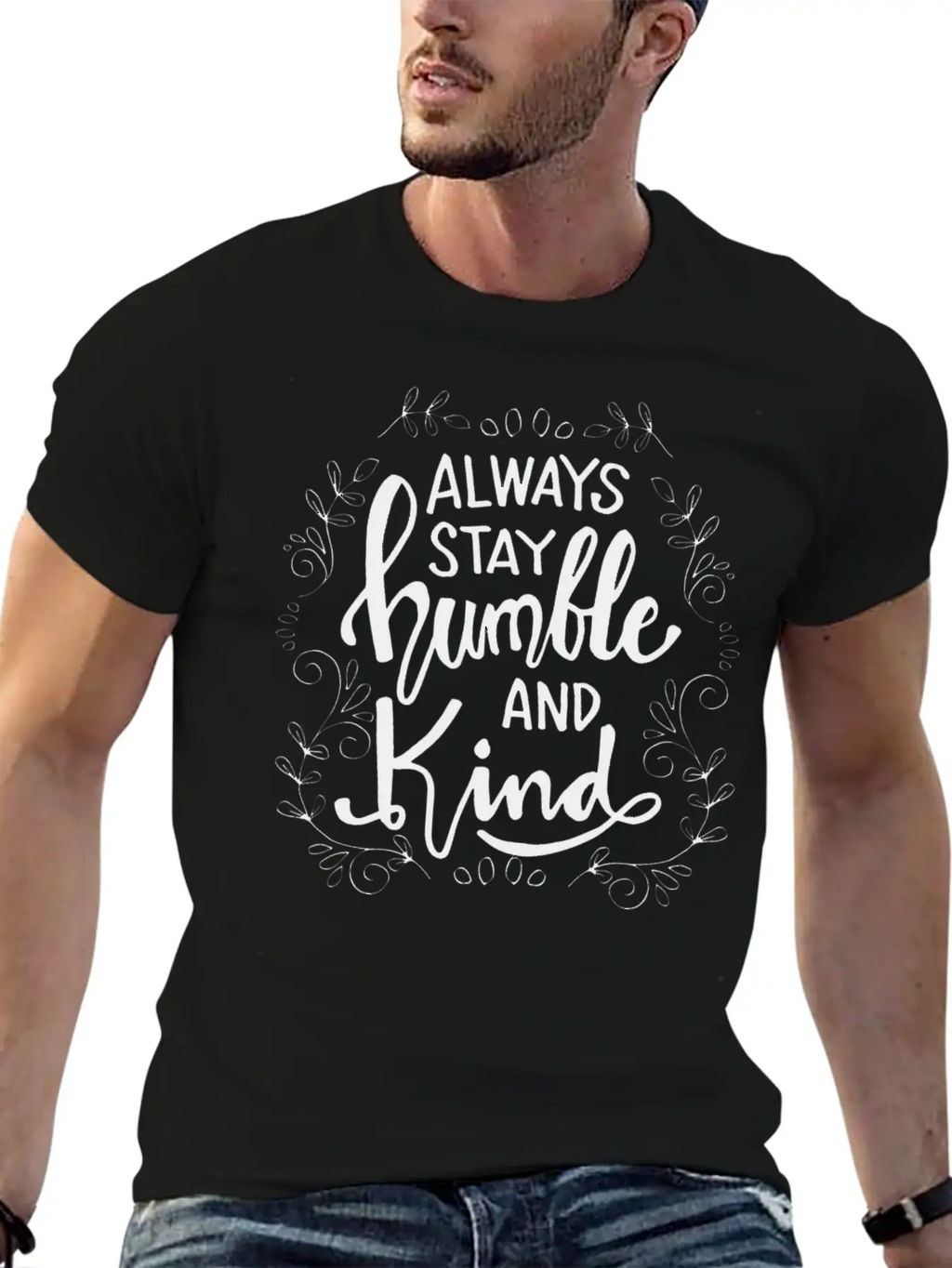 Always Be Kind Classic Crew Neck Graphic Tee – Everyday Minimal Look