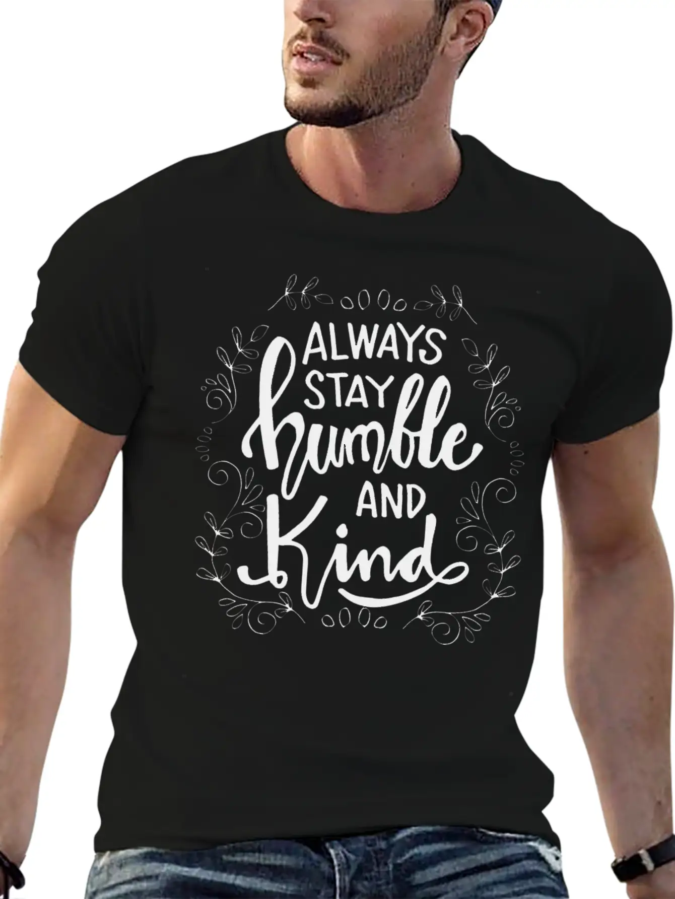 Always Be Kind Classic Crew Neck Graphic Tee – Everyday Minimal Look