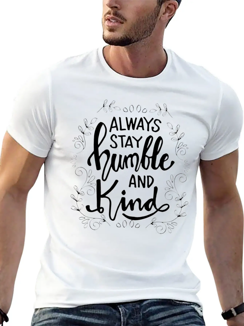 Always Be Kind Classic Crew Neck Graphic Tee – Everyday Minimal Look