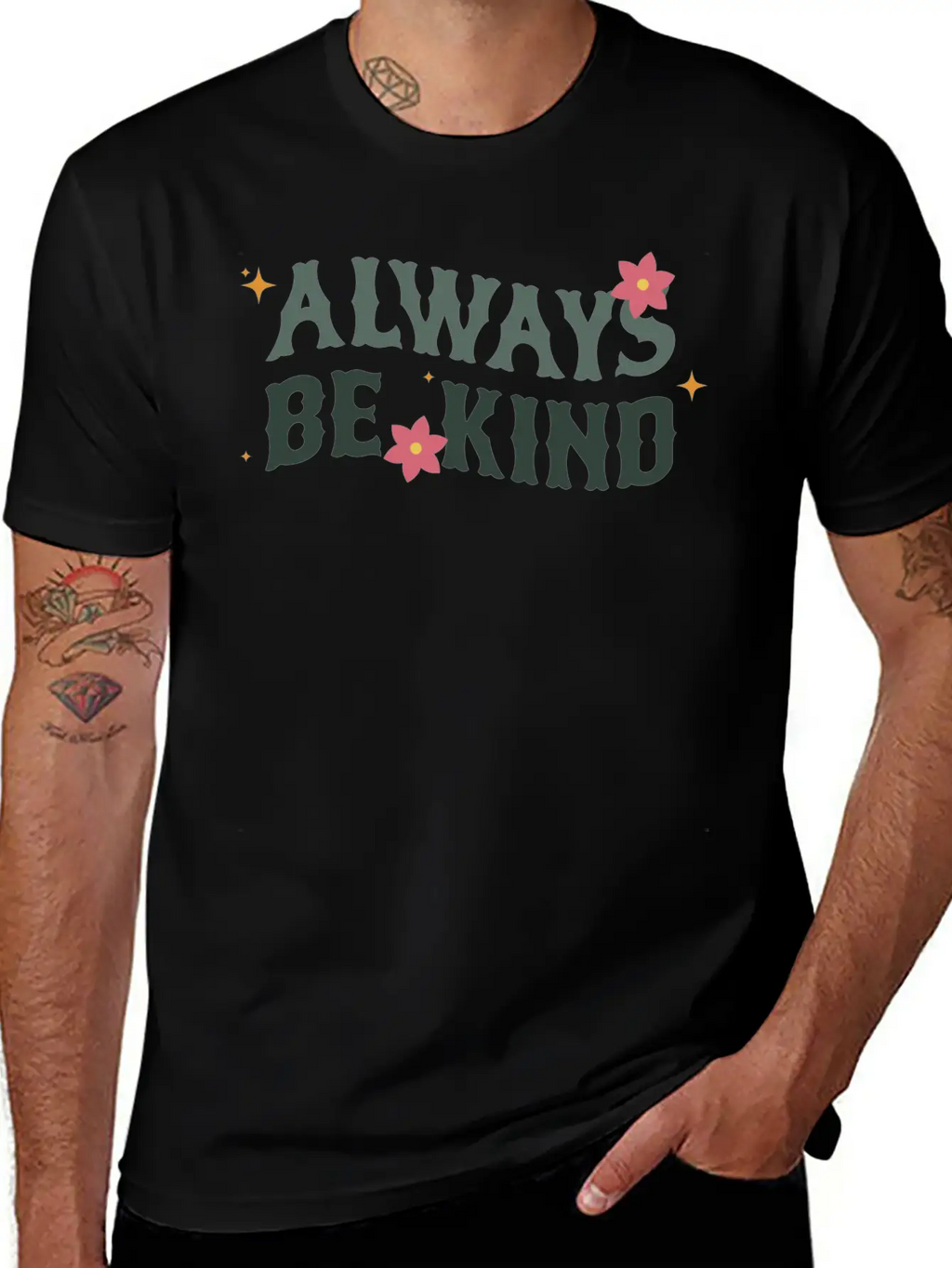 Always Be Kind Relaxed Everyday Tee – Lightweight And Durable Cotton