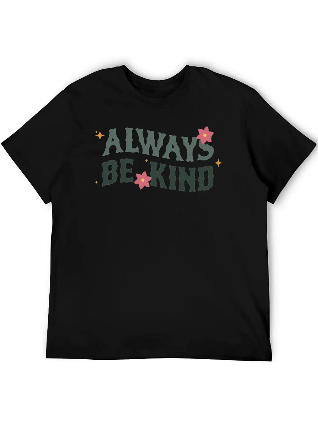 Always Be Kind Relaxed Everyday Tee – Lightweight And Durable Cotton