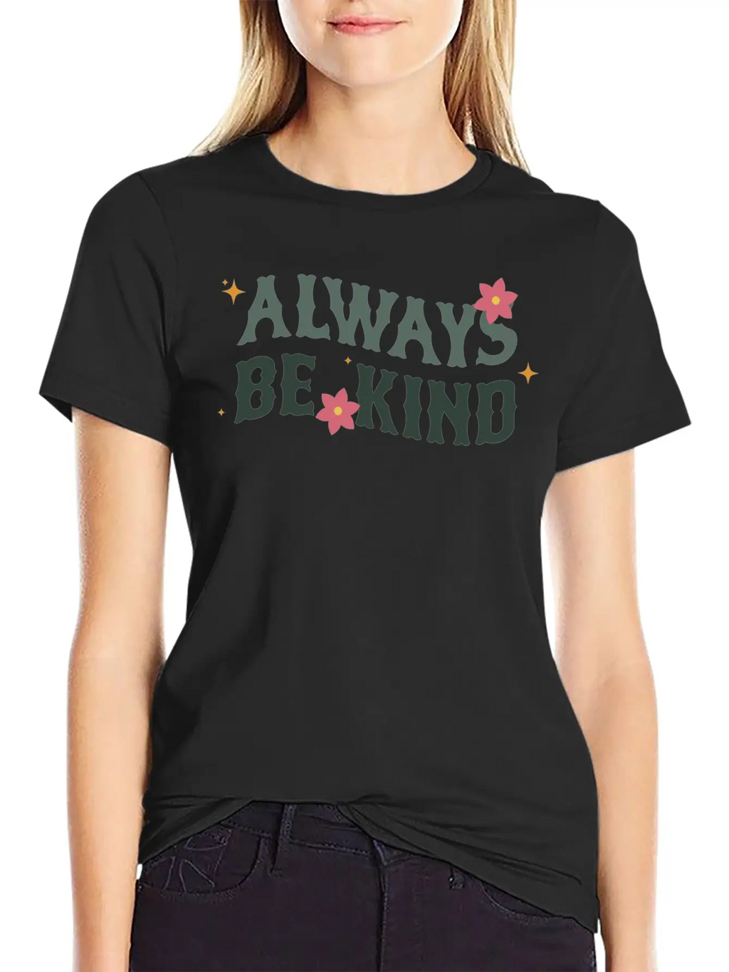 Always Be Kind Relaxed Everyday Tee – Lightweight And Durable Cotton