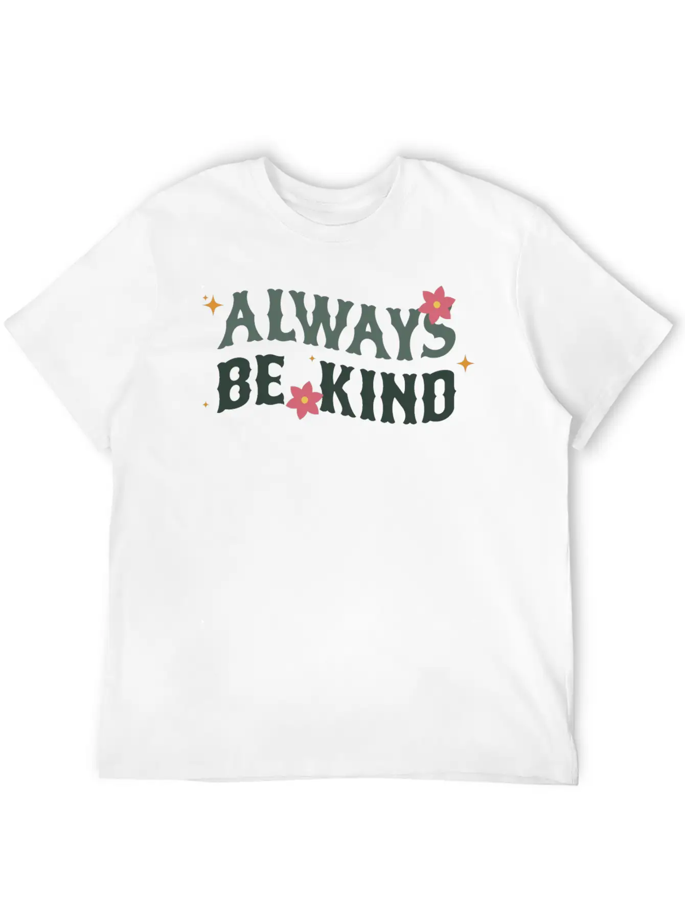 Always Be Kind Relaxed Everyday Tee – Lightweight And Durable Cotton