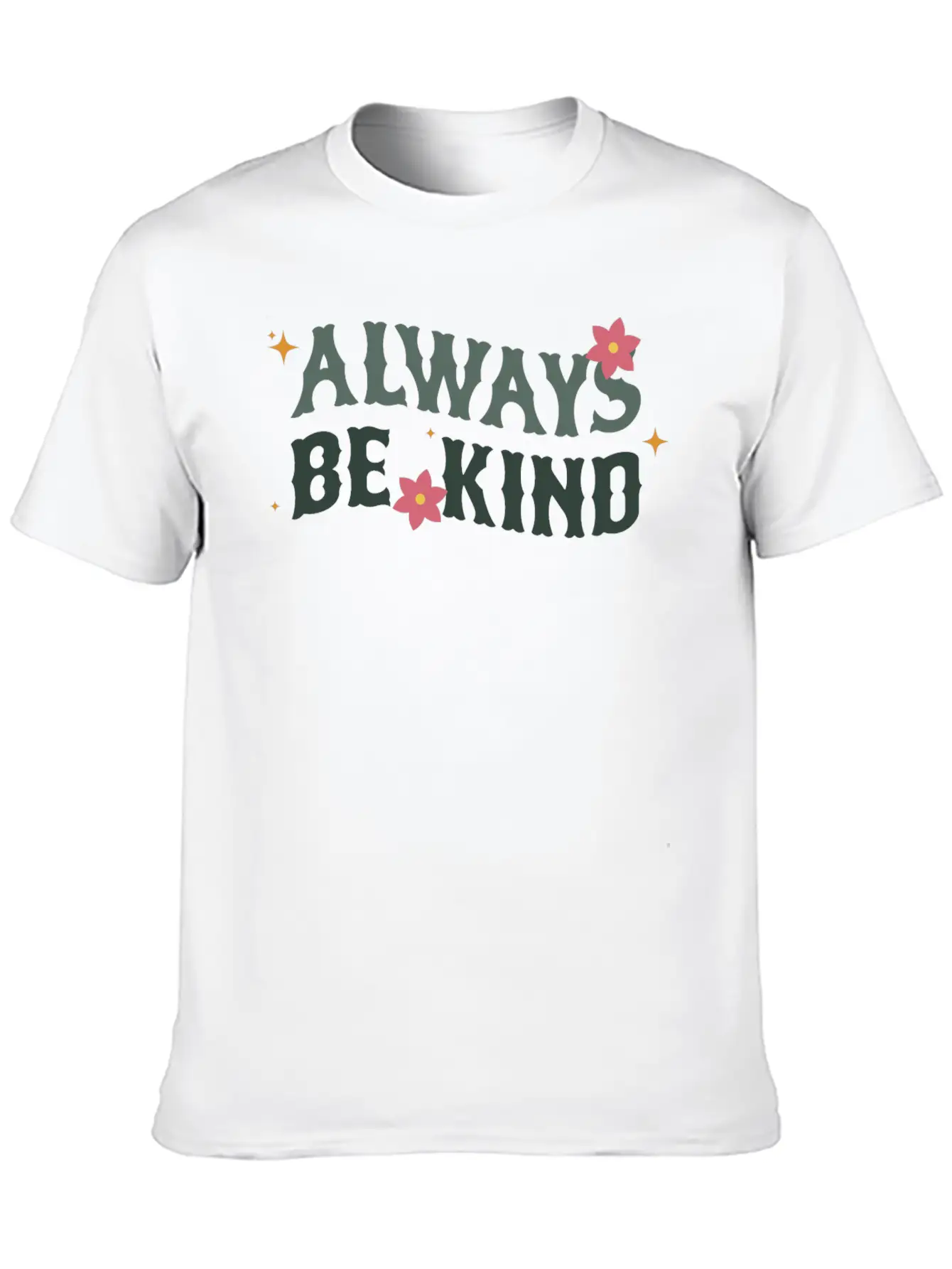 Always Be Kind Relaxed Everyday Tee – Lightweight And Durable Cotton