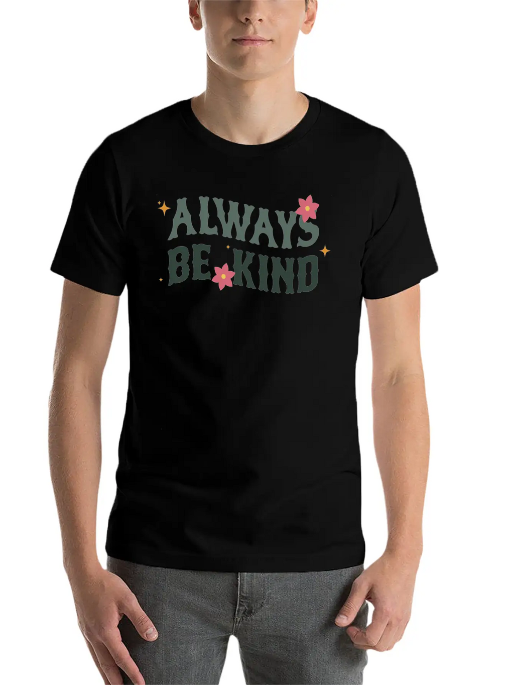 Always Be Kind Relaxed Everyday Tee – Lightweight And Durable Cotton