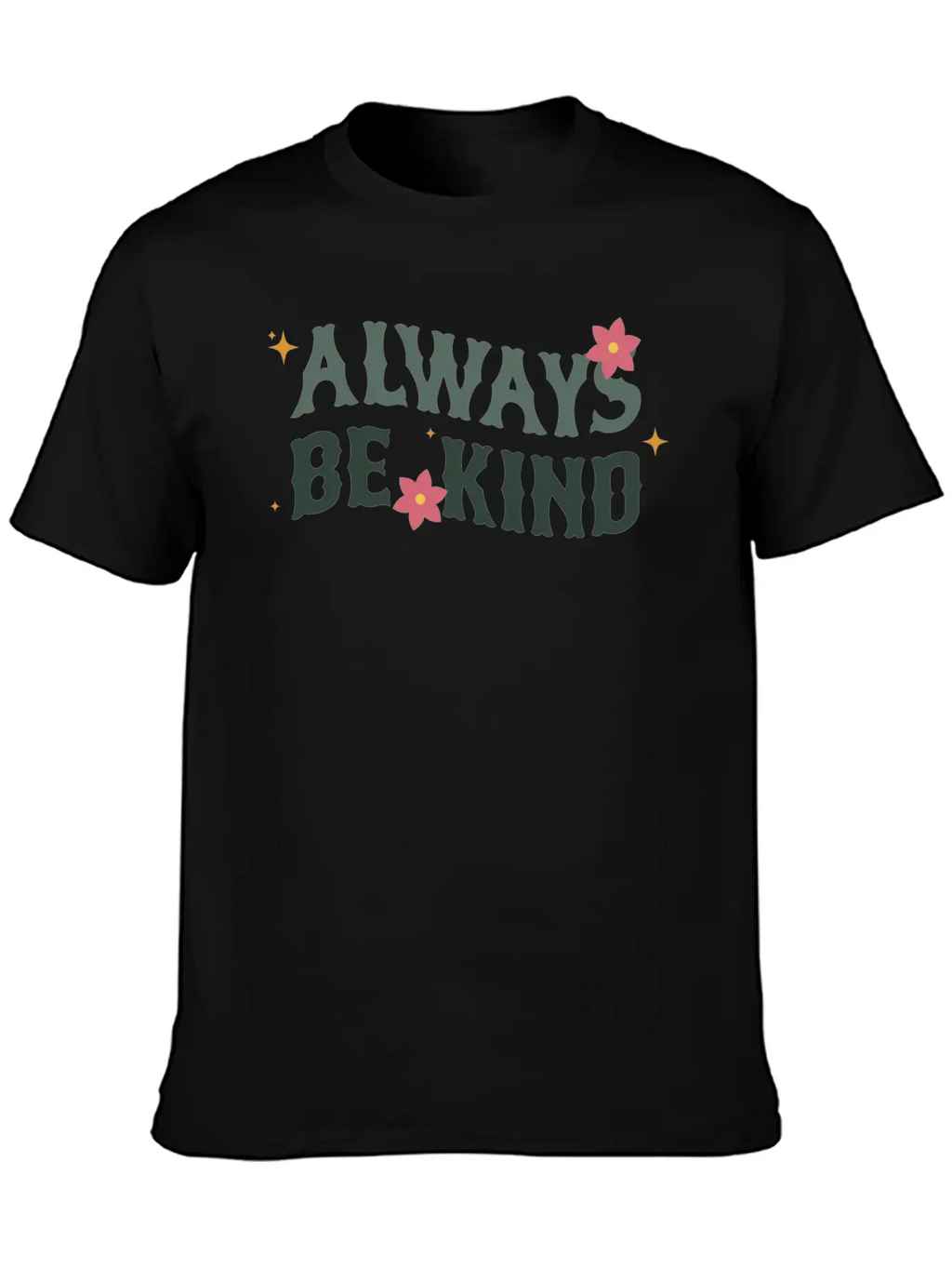 Always Be Kind Relaxed Everyday Tee – Lightweight And Durable Cotton