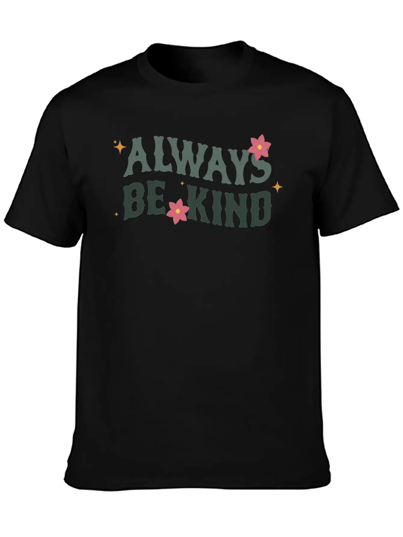 Always Be Kind Relaxed Everyday Tee – Lightweight And Durable Cotton