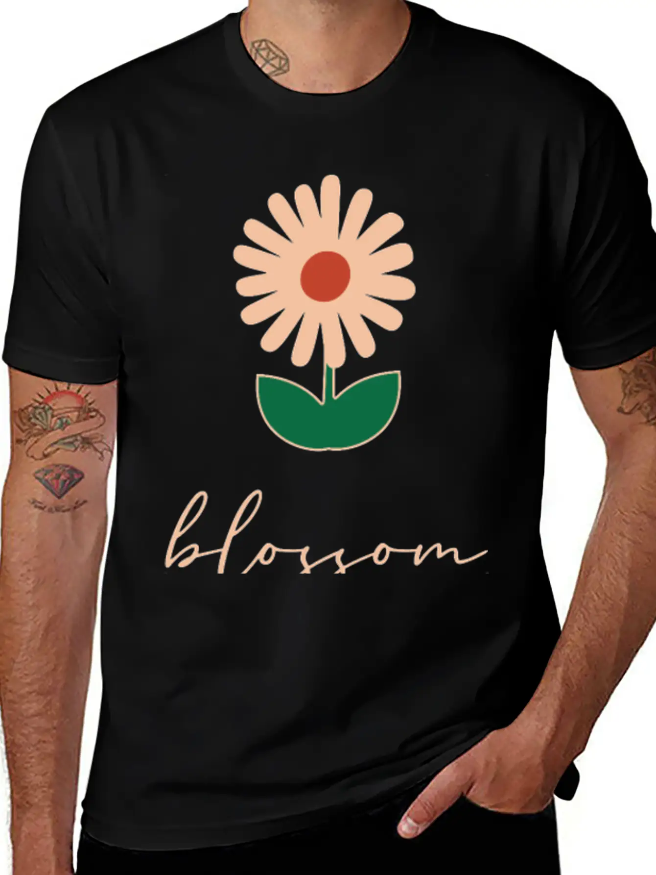 Always Blossom Basic Graphic T-Shirt – Daily Comfort In Soft Cotton