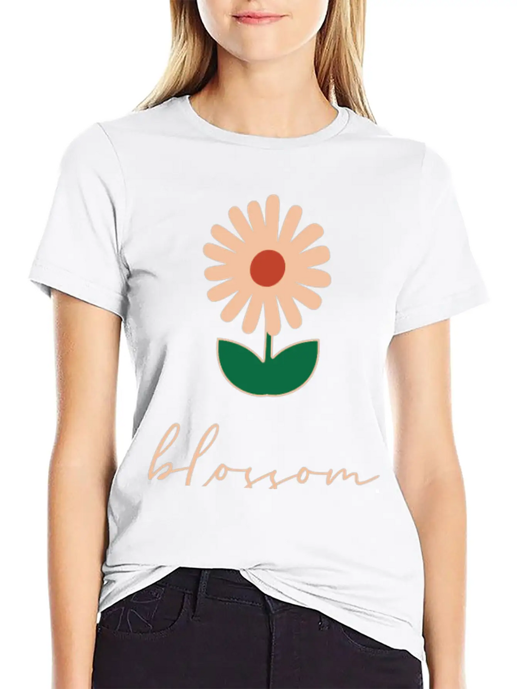 Always Blossom Basic Graphic T-Shirt – Daily Comfort In Soft Cotton