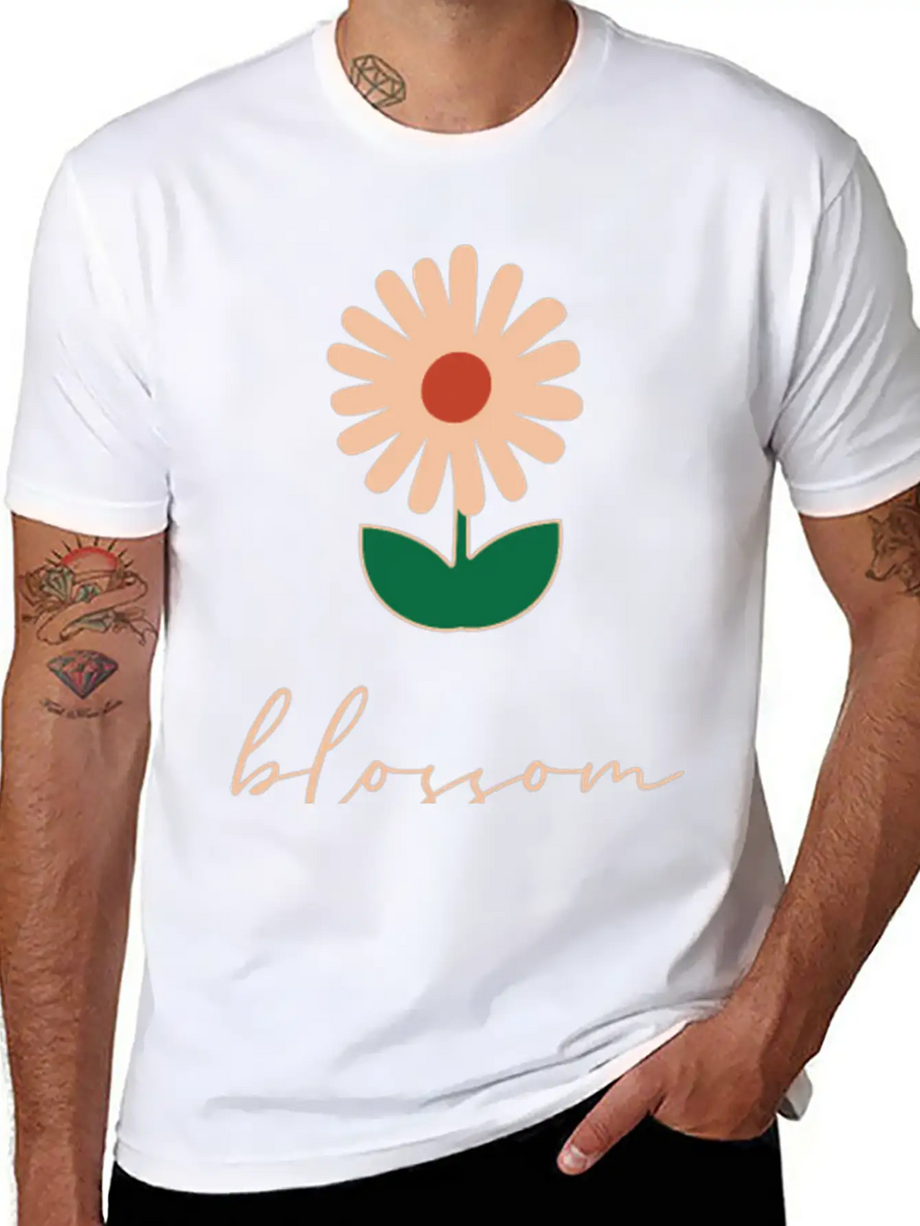 Always Blossom Basic Graphic T-Shirt – Daily Comfort In Soft Cotton
