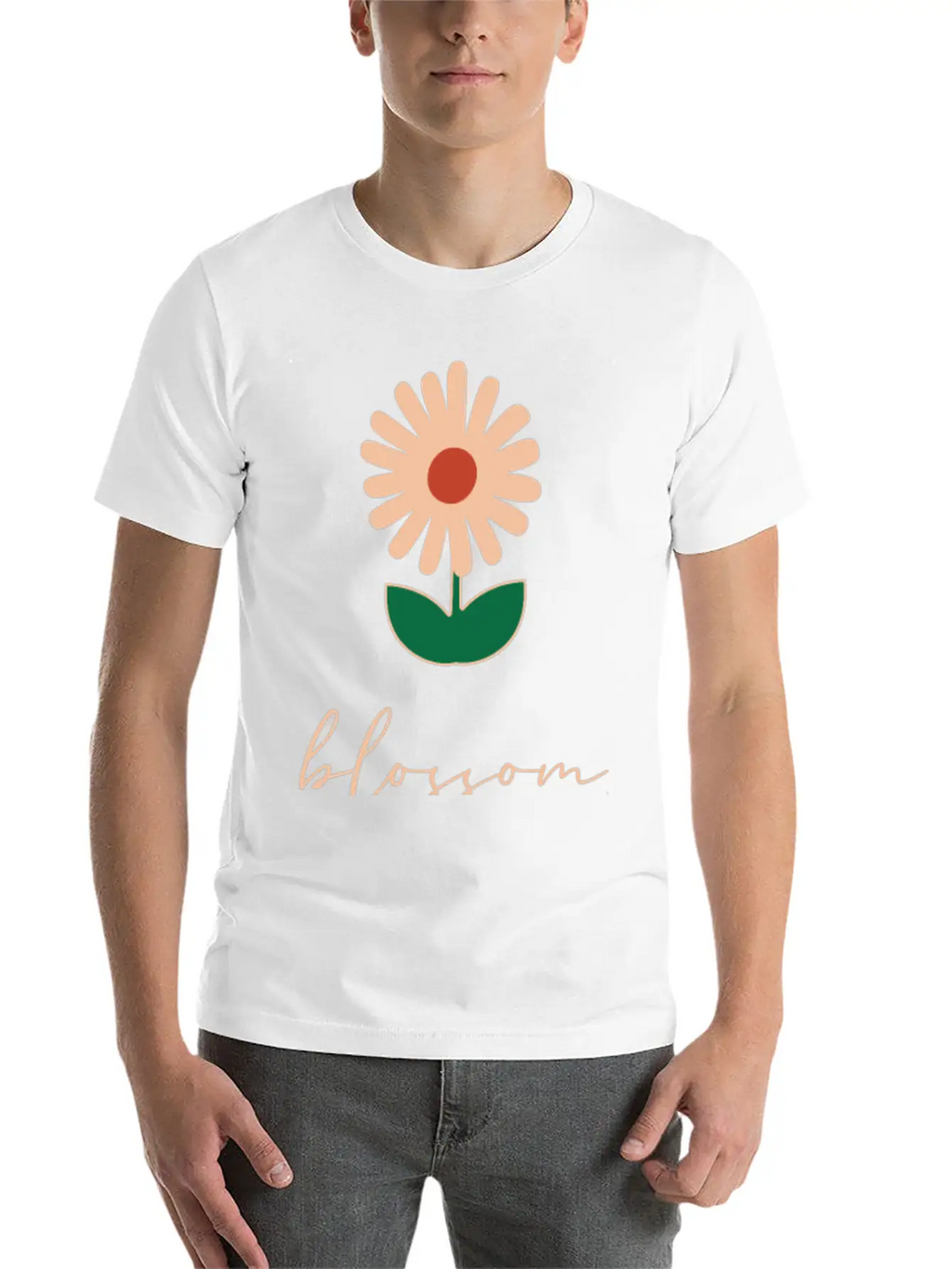 Always Blossom Basic Graphic T-Shirt – Daily Comfort In Soft Cotton