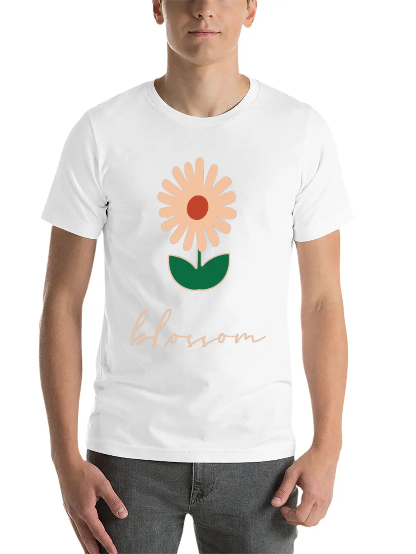 Always Blossom Basic Graphic T-Shirt – Daily Comfort In Soft Cotton