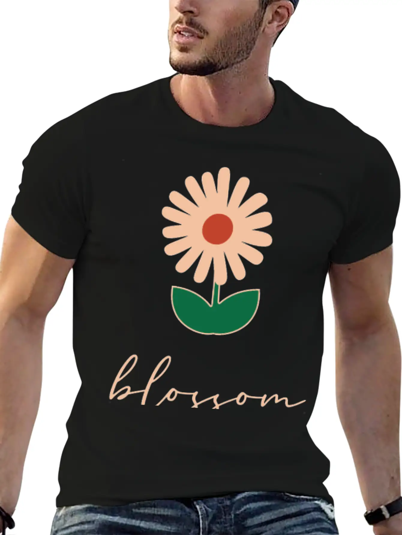 Always Blossom Basic Graphic T-Shirt – Daily Comfort In Soft Cotton