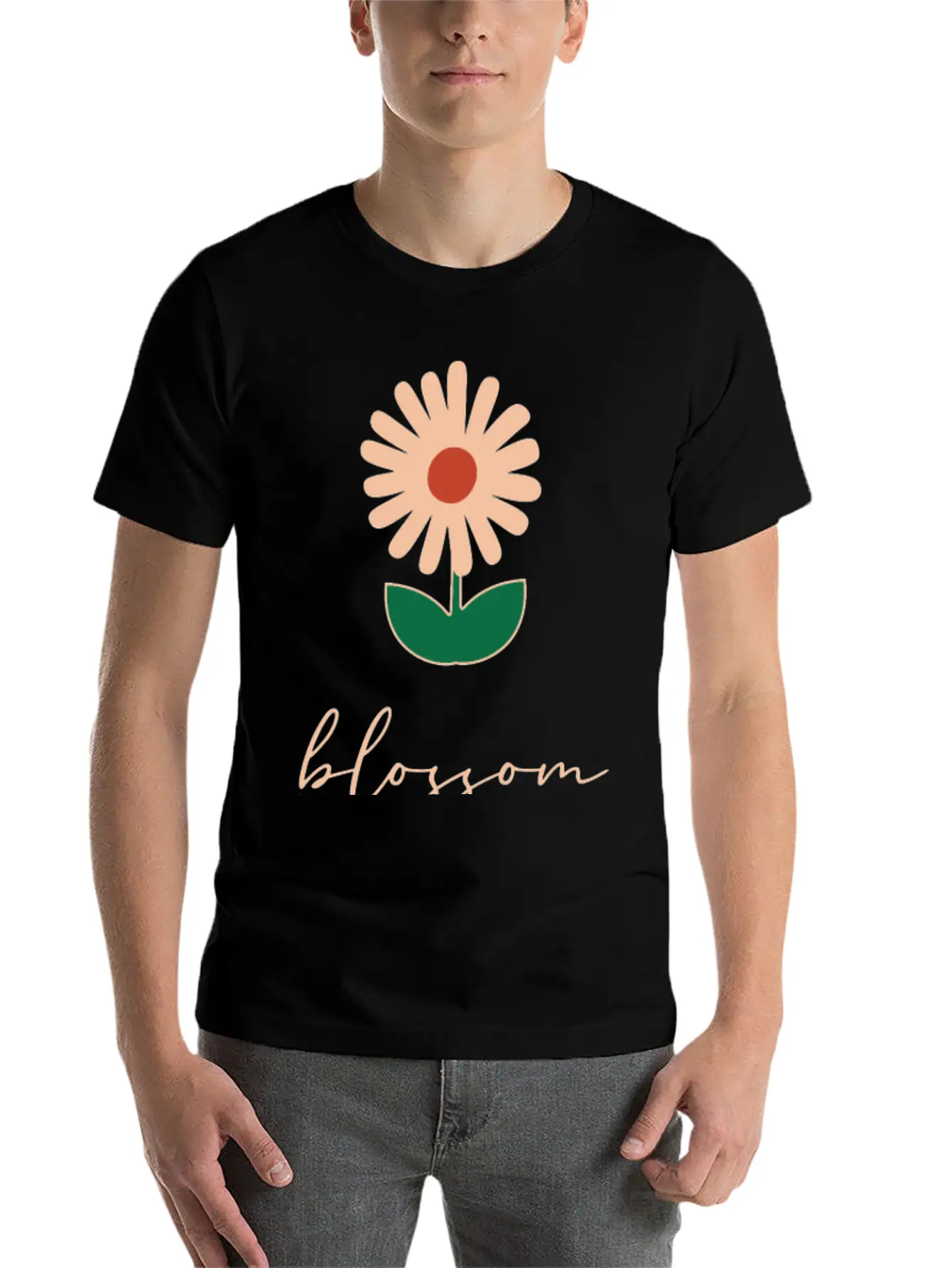 Always Blossom Basic Graphic T-Shirt – Daily Comfort In Soft Cotton