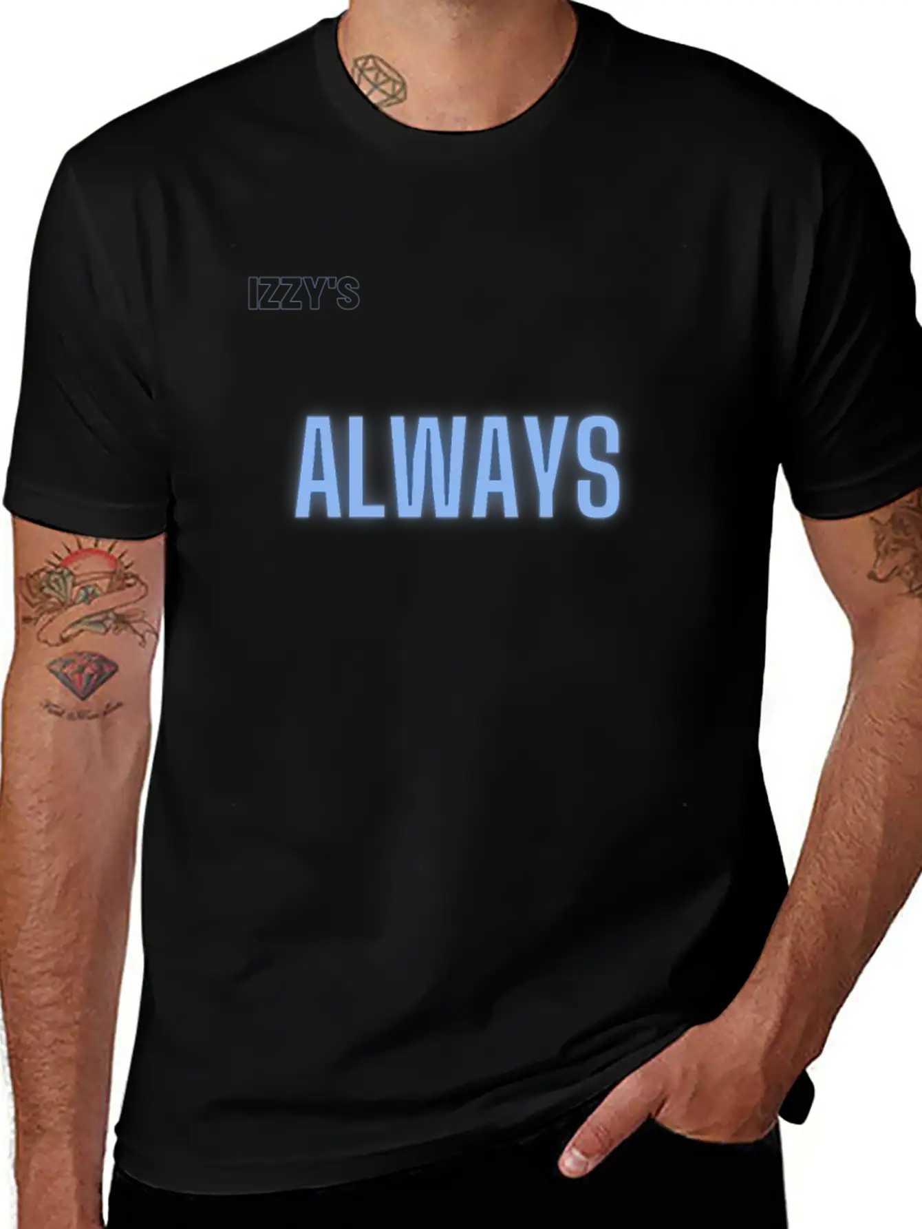 Always Glow Classic Fit Graphic Tee For Daily Comfort – Unisex Cotton Shirt