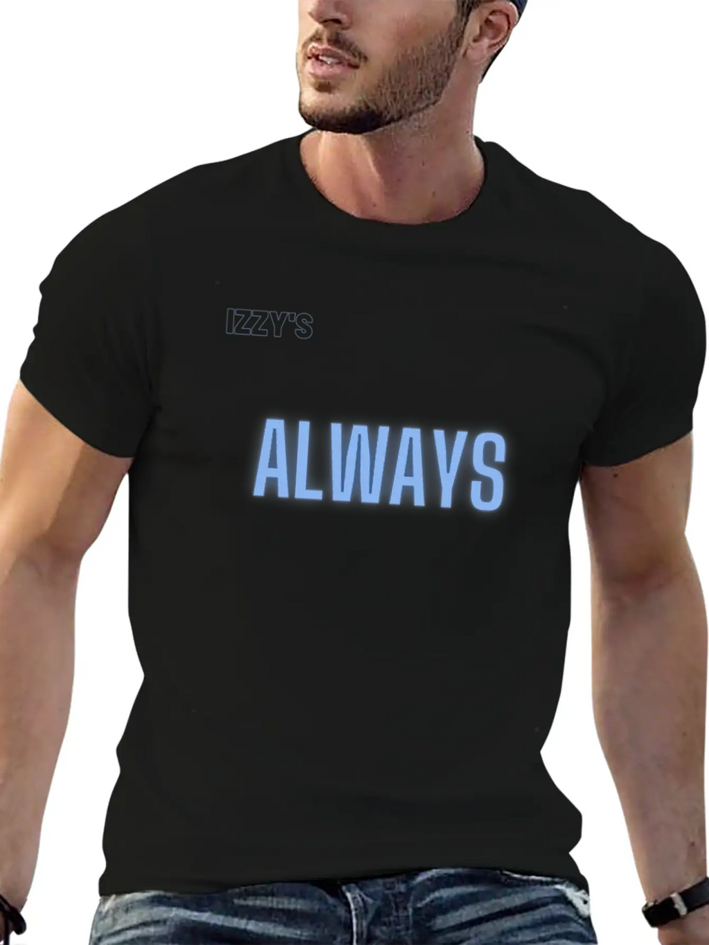 Always Glow Classic Fit Graphic Tee For Daily Comfort – Unisex Cotton Shirt