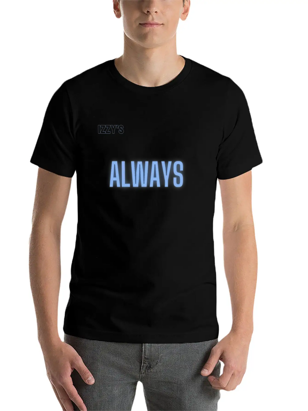 Always Glow Classic Fit Graphic Tee For Daily Comfort – Unisex Cotton Shirt