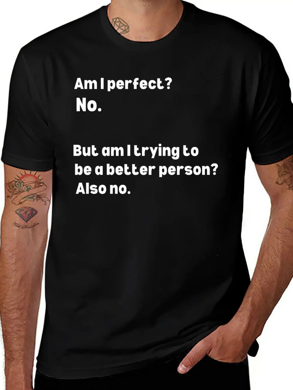 Am I Perfect No. Apparel Classic Fit Graphic Tee For Daily Comfort – Unisex Cotton Shirt