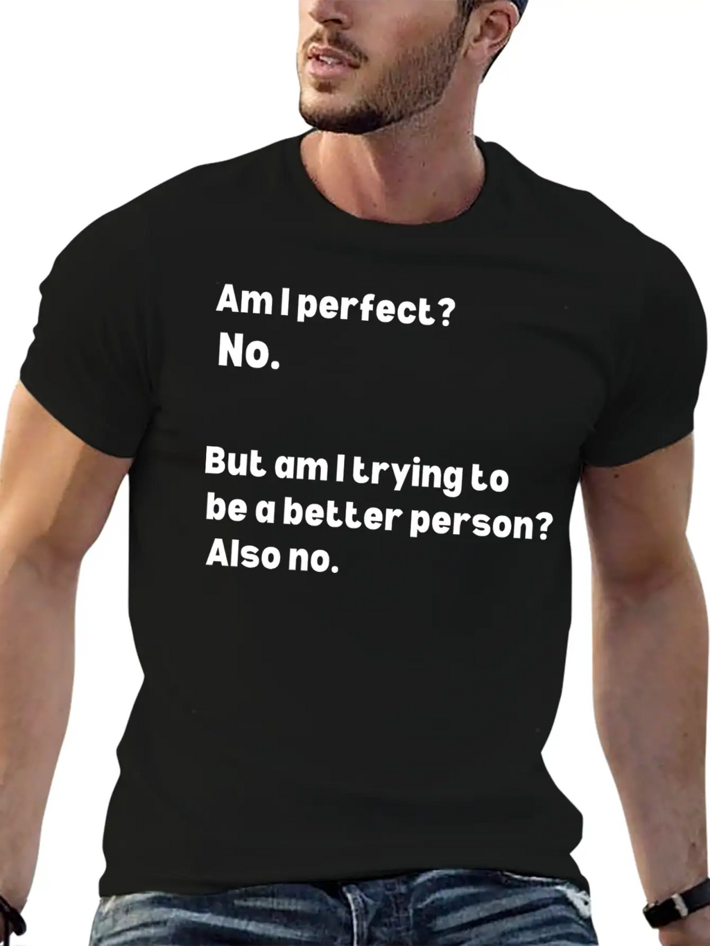 Am I Perfect No. Apparel Classic Fit Graphic Tee For Daily Comfort – Unisex Cotton Shirt