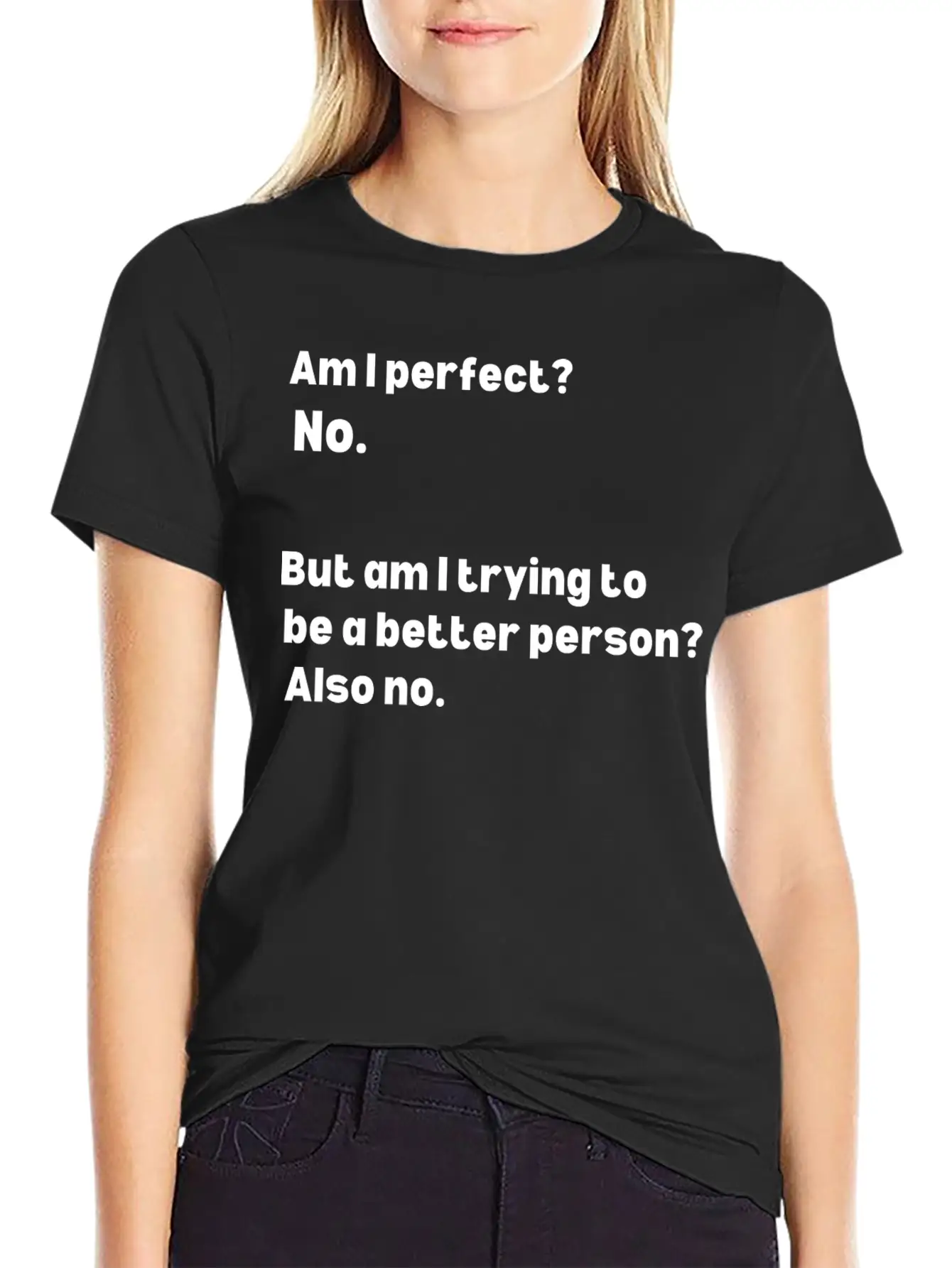 Am I Perfect No. Apparel Classic Fit Graphic Tee For Daily Comfort – Unisex Cotton Shirt