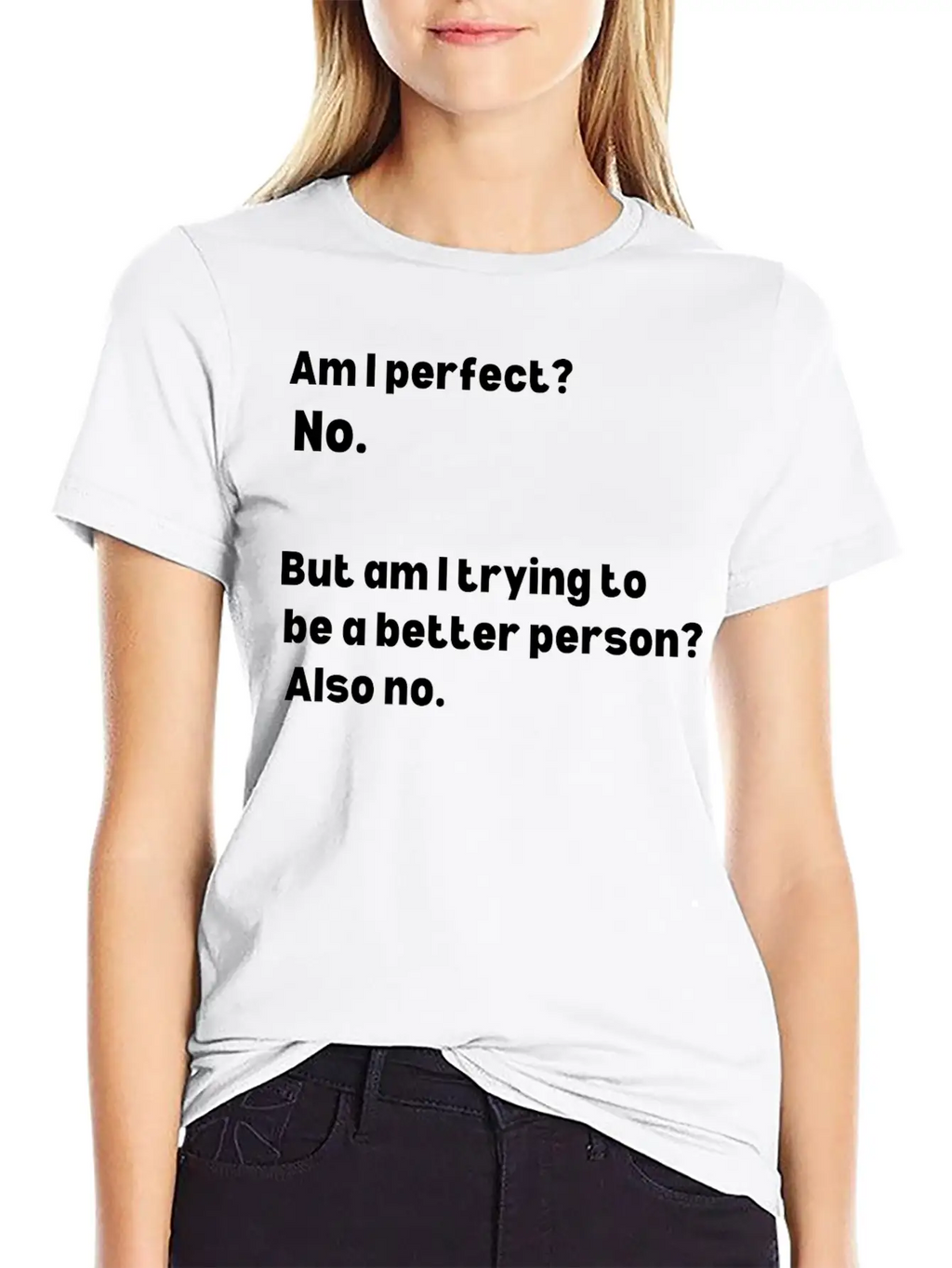 Am I Perfect No. Apparel Classic Fit Graphic Tee For Daily Comfort – Unisex Cotton Shirt