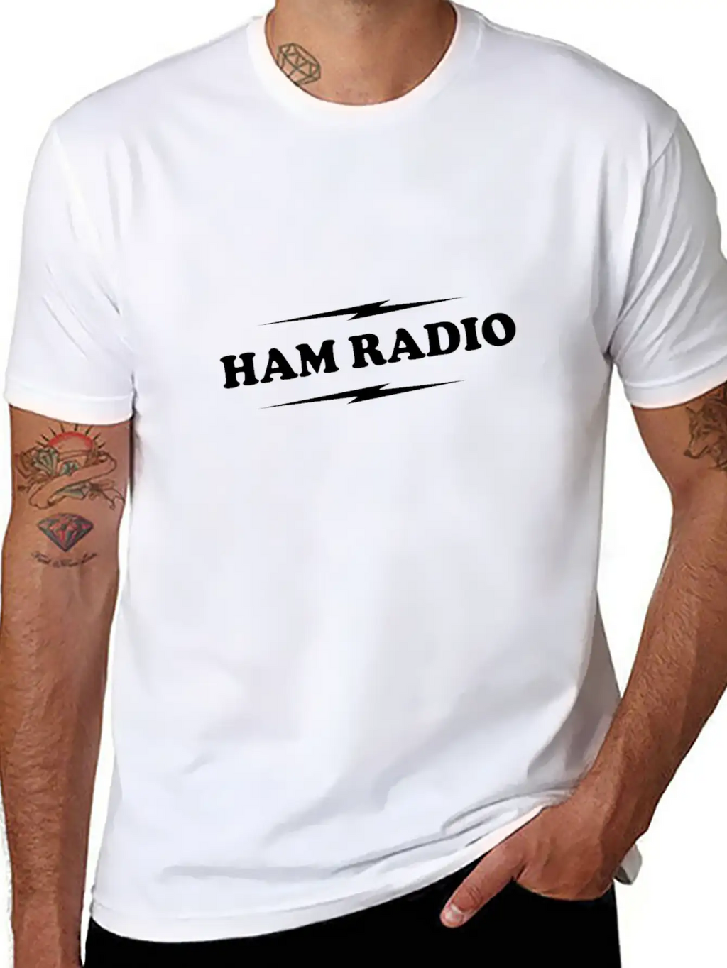 Amateur Ham Radio Dad Grandpa Gift Classic Fit Graphic Tee For Daily Comfort – Unisex Cotton Shirt