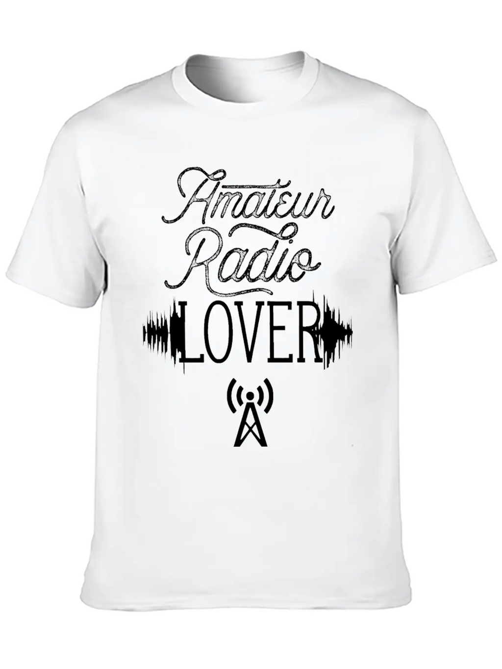Amateur Radio Lover Service Hobby Ham Operator Basic Graphic T-Shirt – Daily Comfort In Soft Cotton