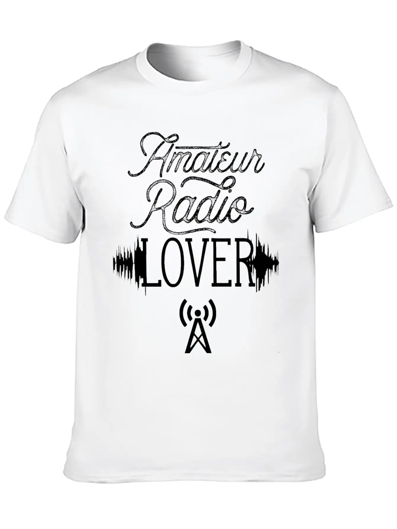 Amateur Radio Lover Service Hobby Ham Operator Basic Graphic T-Shirt – Daily Comfort In Soft Cotton