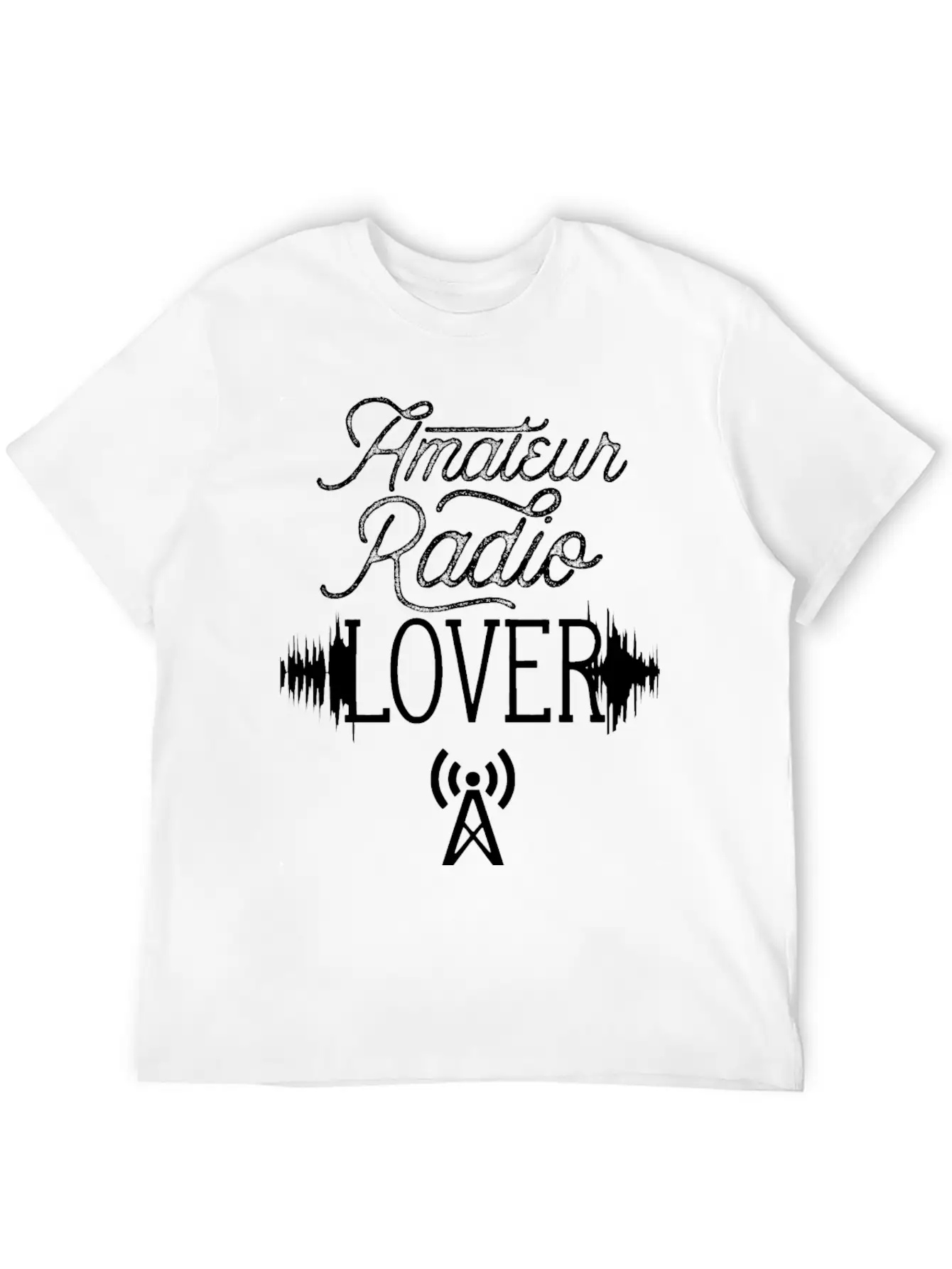 Amateur Radio Lover Service Hobby Ham Operator Basic Graphic T-Shirt – Daily Comfort In Soft Cotton