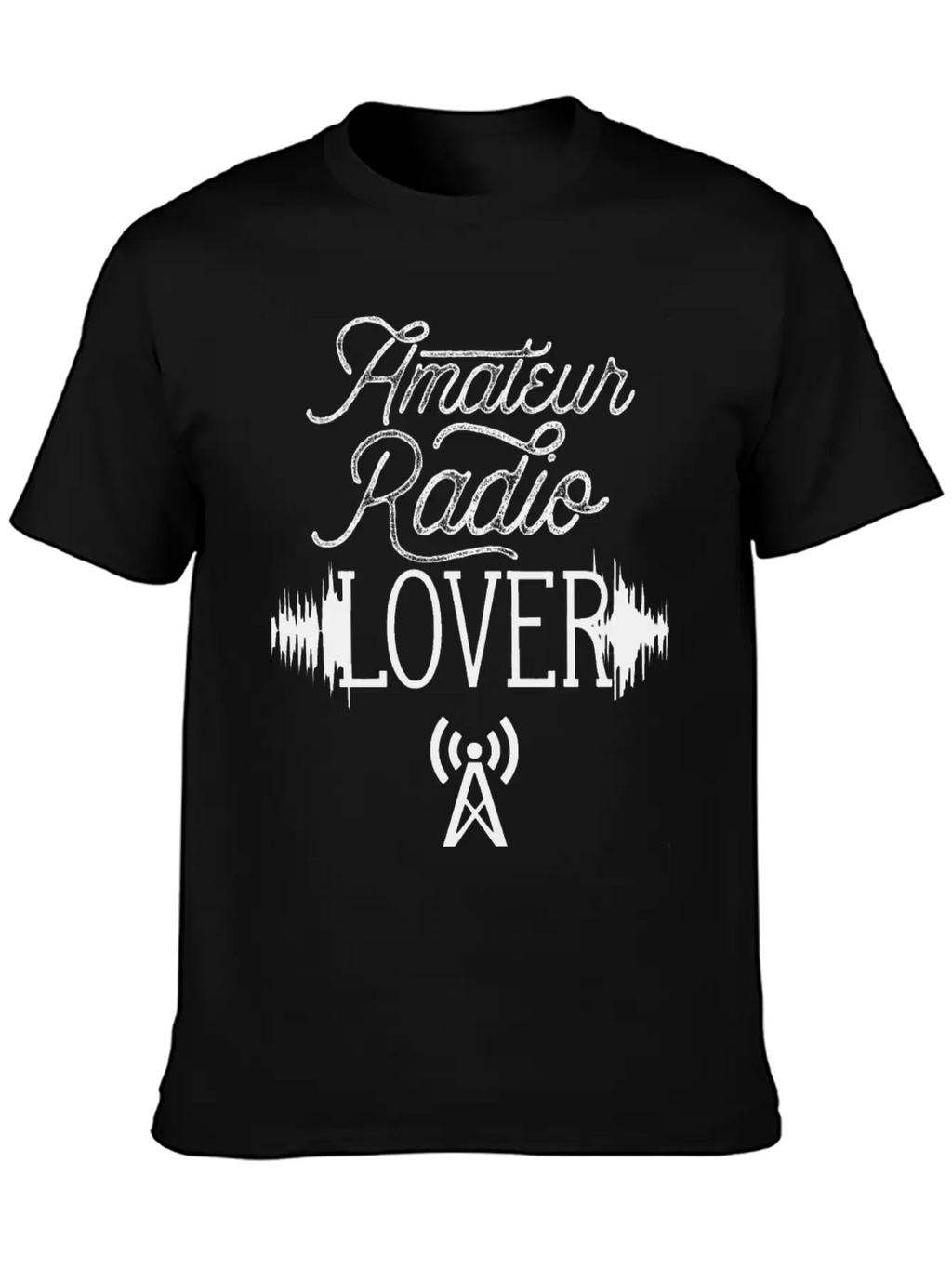 Amateur Radio Lover Service Hobby Ham Operator Basic Graphic T-Shirt – Daily Comfort In Soft Cotton