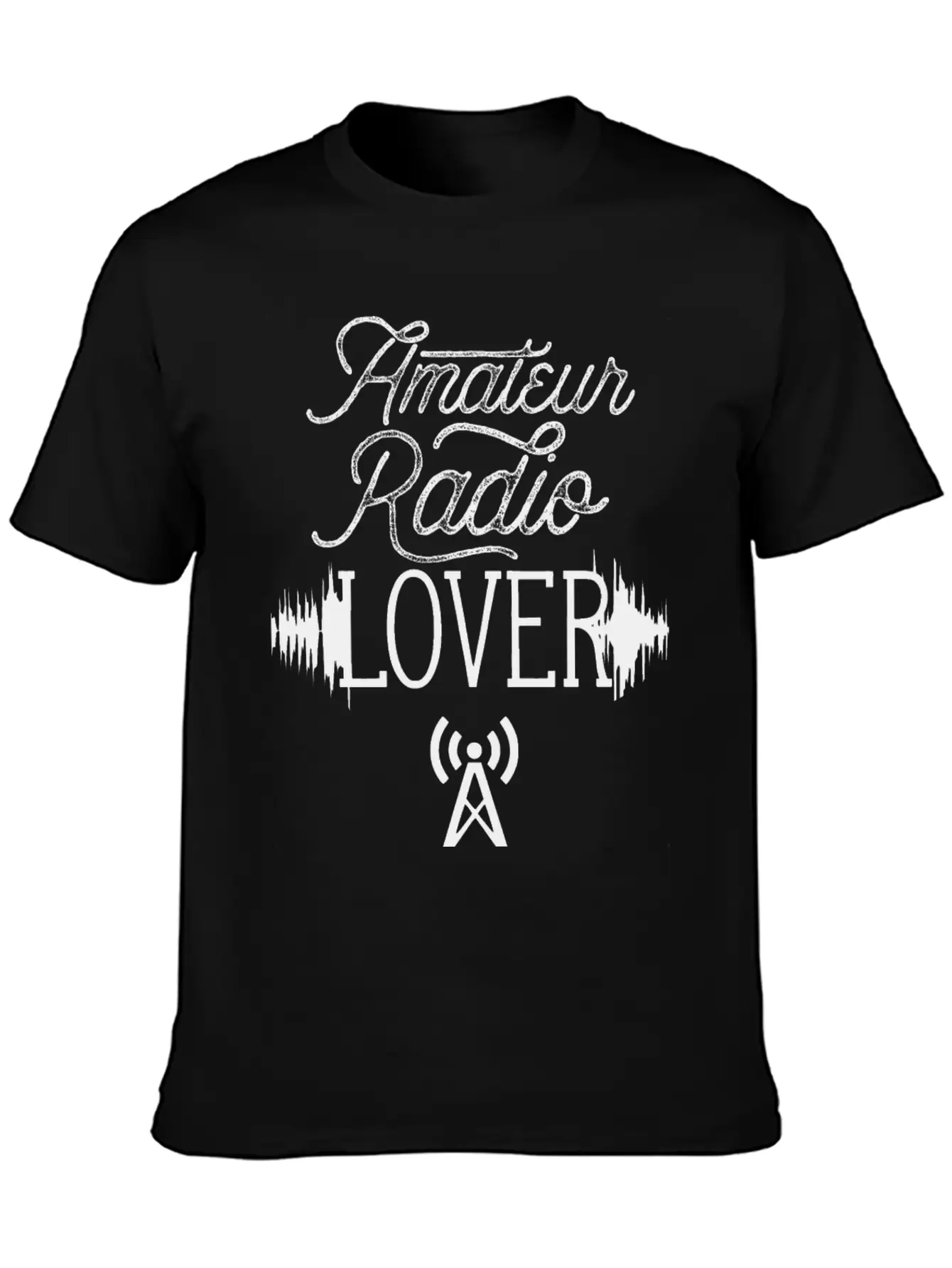 Amateur Radio Lover Service Hobby Ham Operator Basic Graphic T-Shirt – Daily Comfort In Soft Cotton