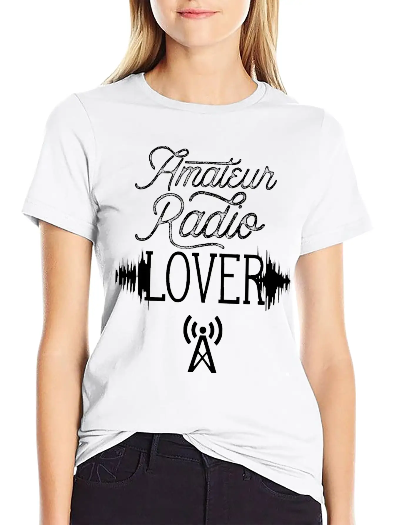 Amateur Radio Lover Service Hobby Ham Operator Basic Graphic T-Shirt – Daily Comfort In Soft Cotton