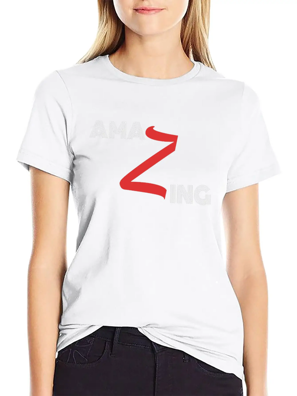 Amazing Design In Black Breathable Graphic T-Shirt – Perfect For Casual Days