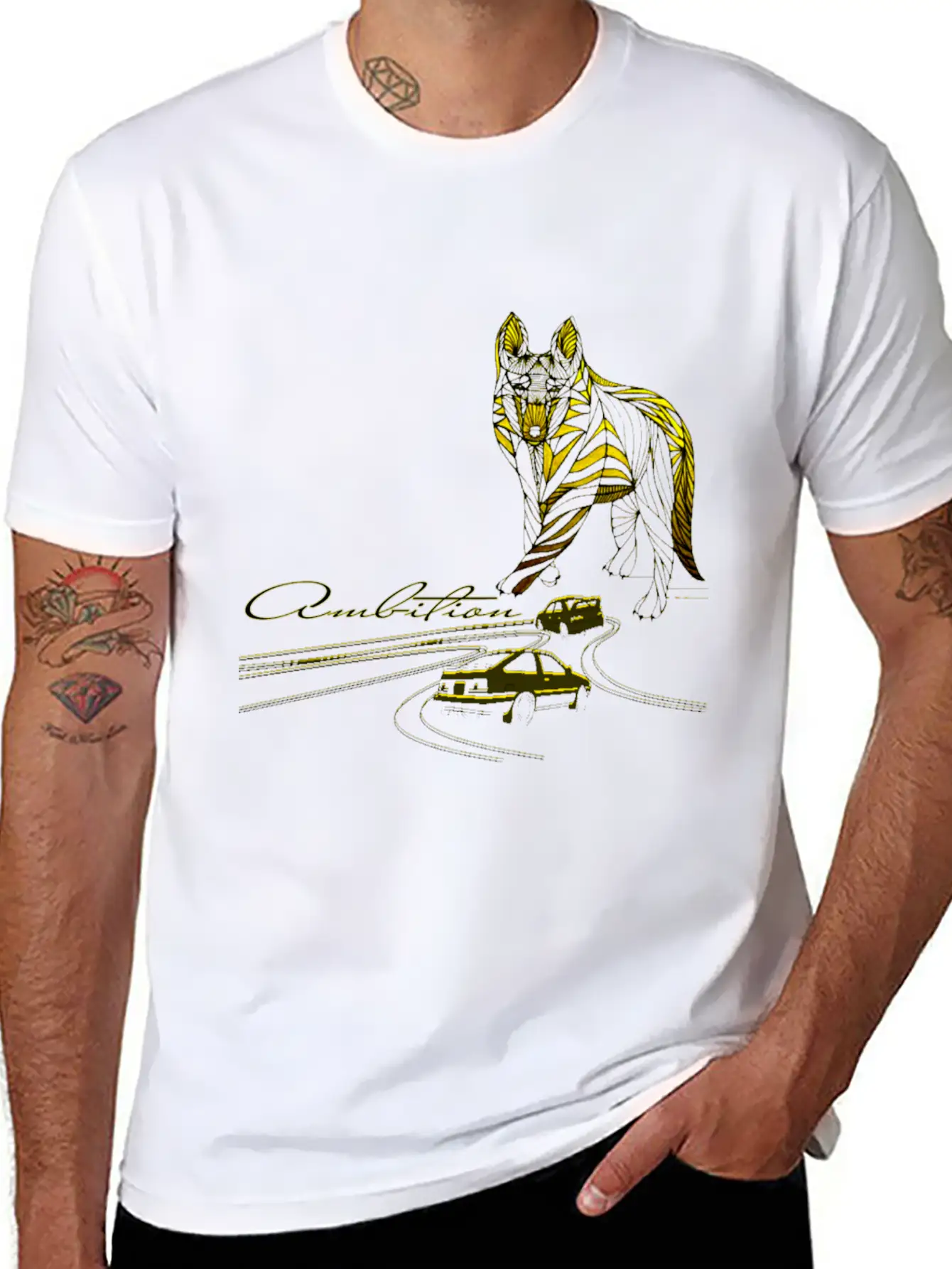 Ambition Timeless Short Sleeve Tee – Comfy And Minimalist Design