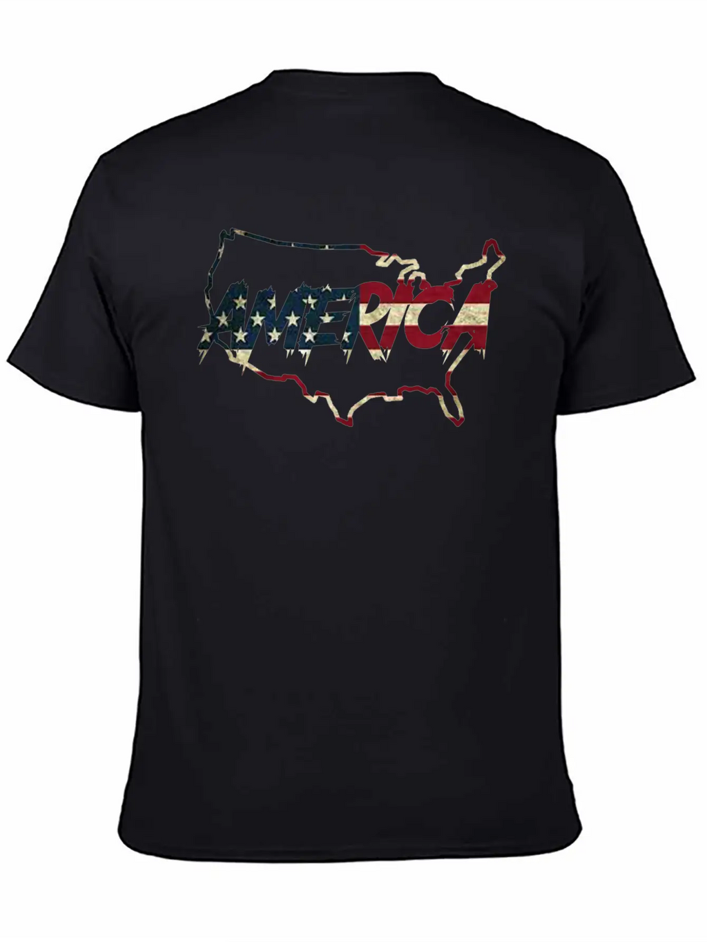 America Flag Basic Graphic T-Shirt – Daily Comfort In Soft Cotton