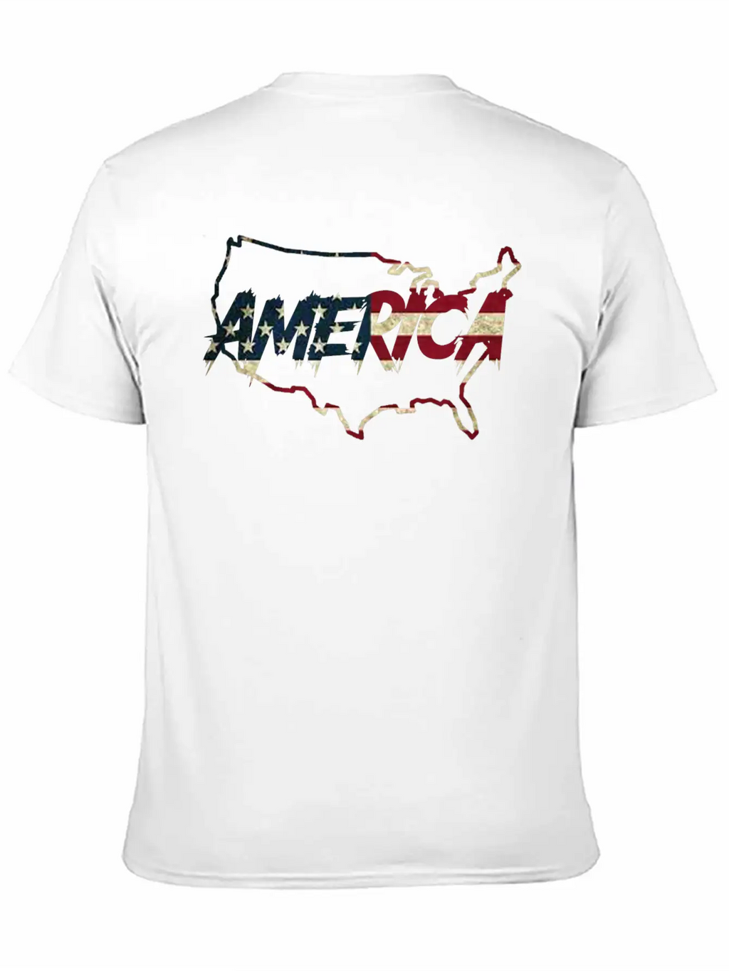 America Flag Basic Graphic T-Shirt – Daily Comfort In Soft Cotton