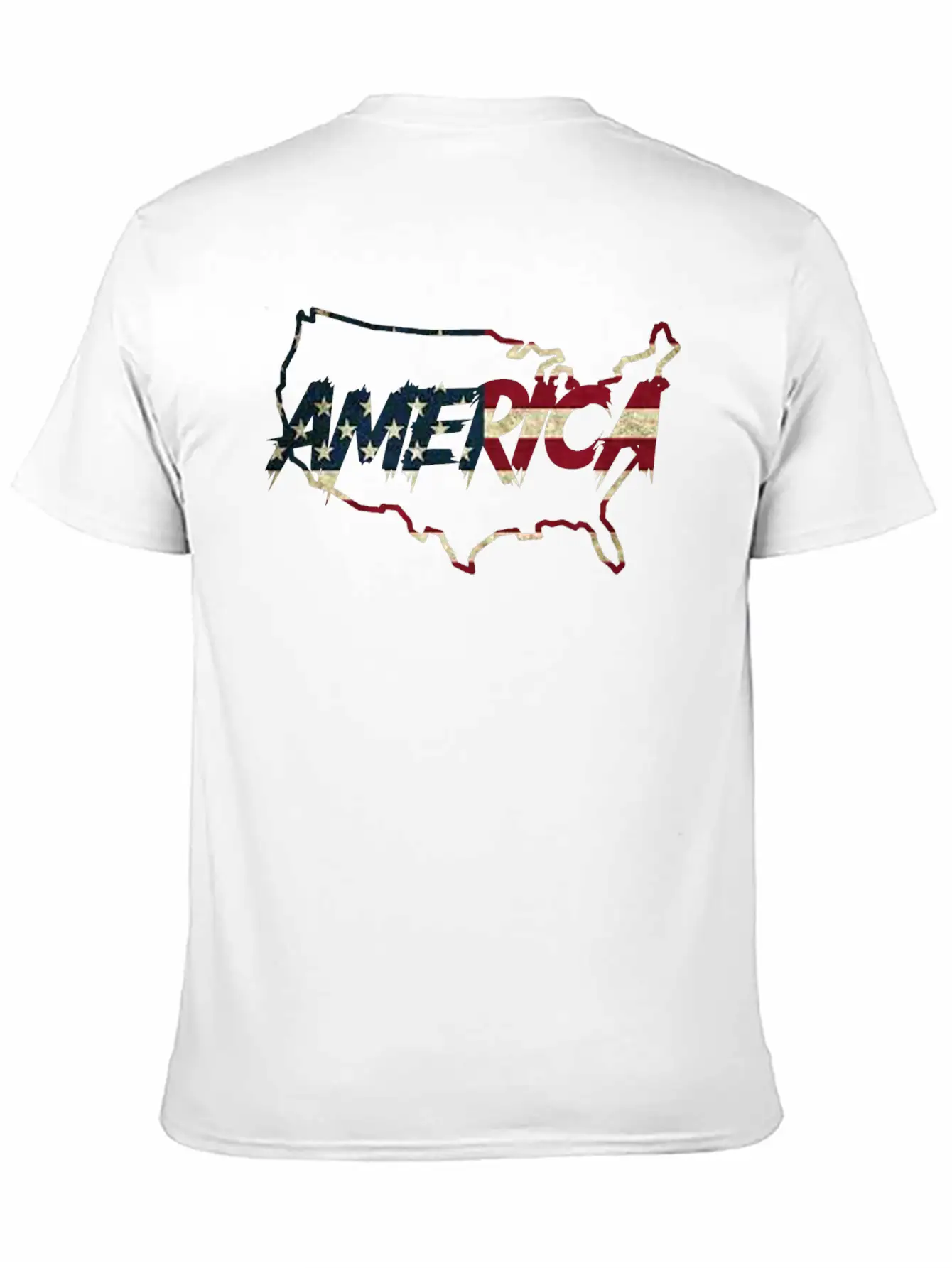 America Flag Basic Graphic T-Shirt – Daily Comfort In Soft Cotton