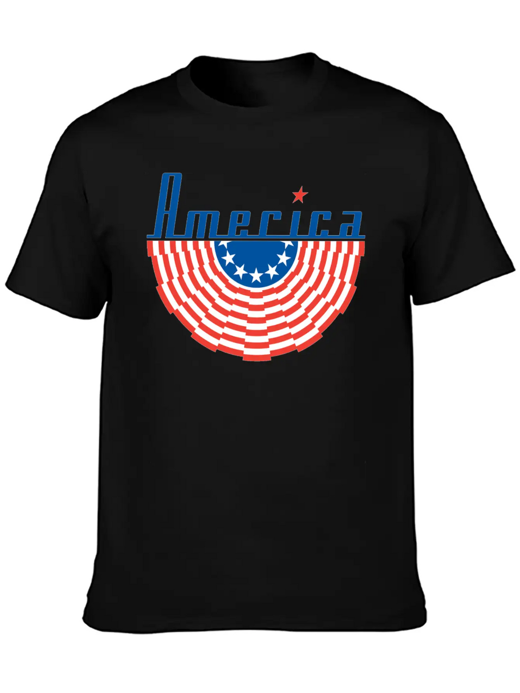 America Flag Classic Cotton Tee – Unisex Comfort For Any Season