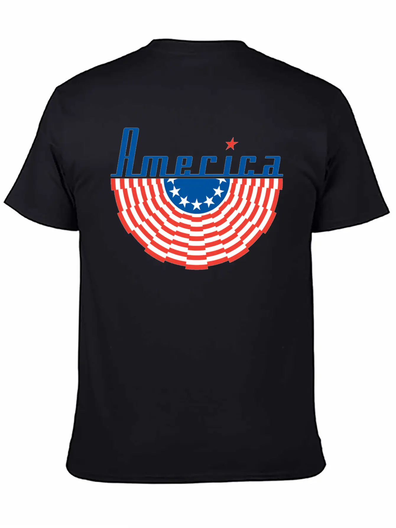 America Flag Classic Cotton Tee – Unisex Comfort For Any Season