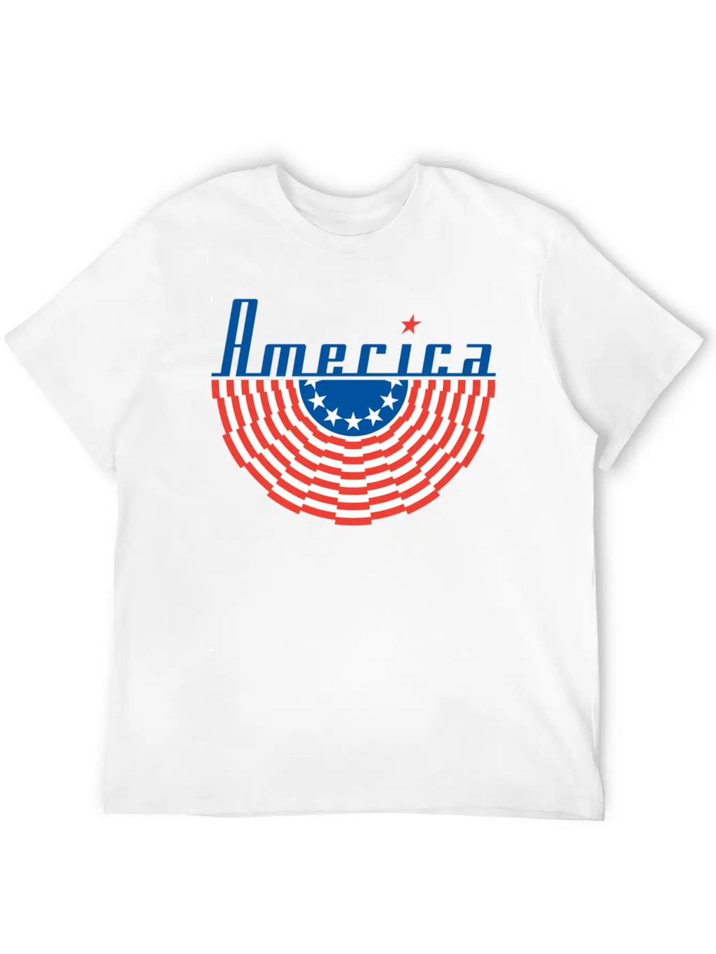 America Flag Classic Cotton Tee – Unisex Comfort For Any Season