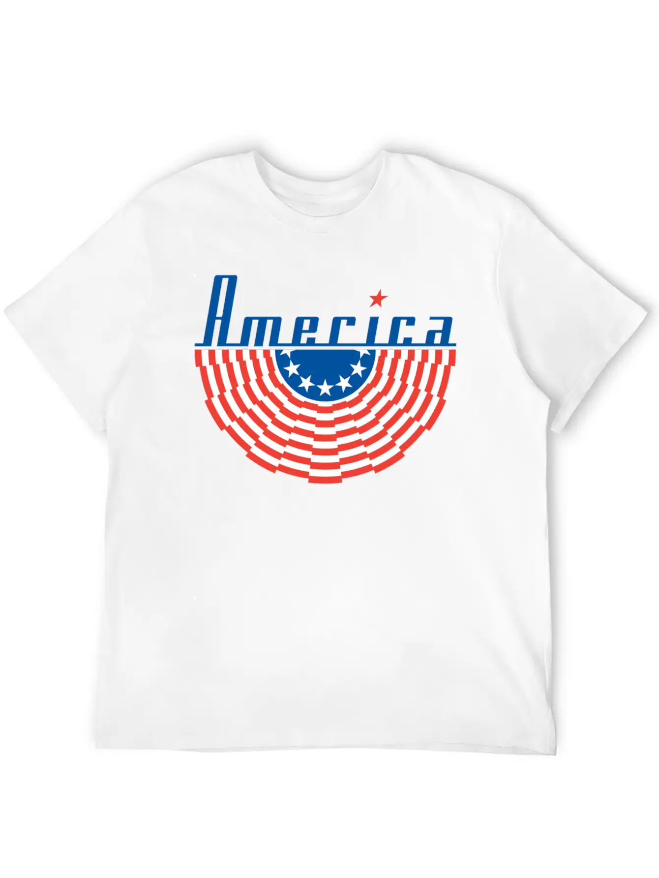 America Flag Classic Cotton Tee – Unisex Comfort For Any Season