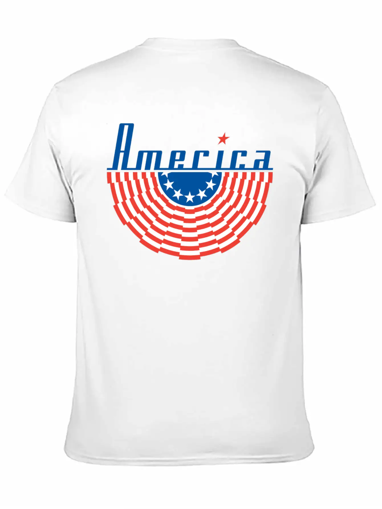 America Flag Classic Cotton Tee – Unisex Comfort For Any Season