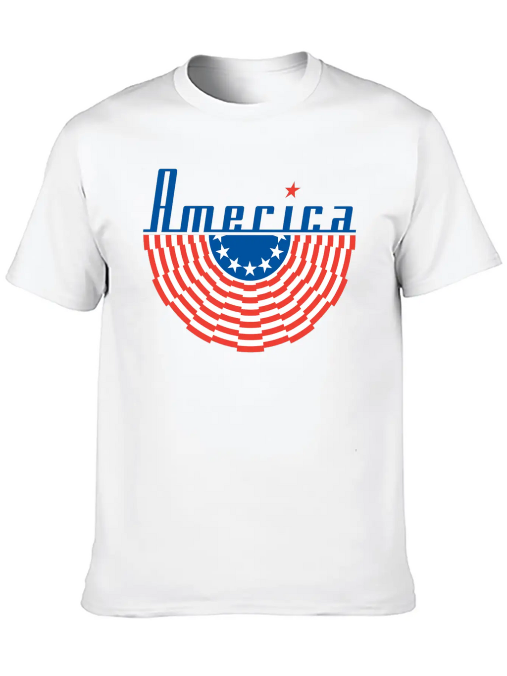America Flag Classic Cotton Tee – Unisex Comfort For Any Season
