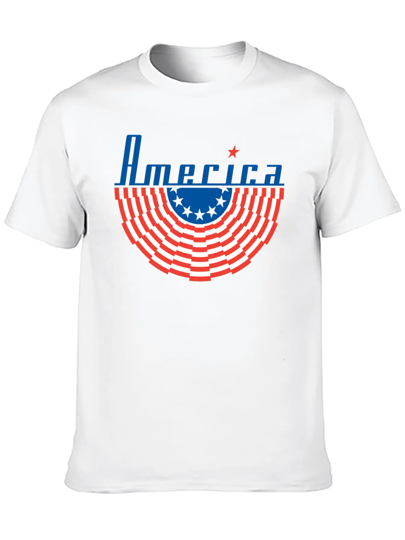 America Flag Classic Cotton Tee – Unisex Comfort For Any Season