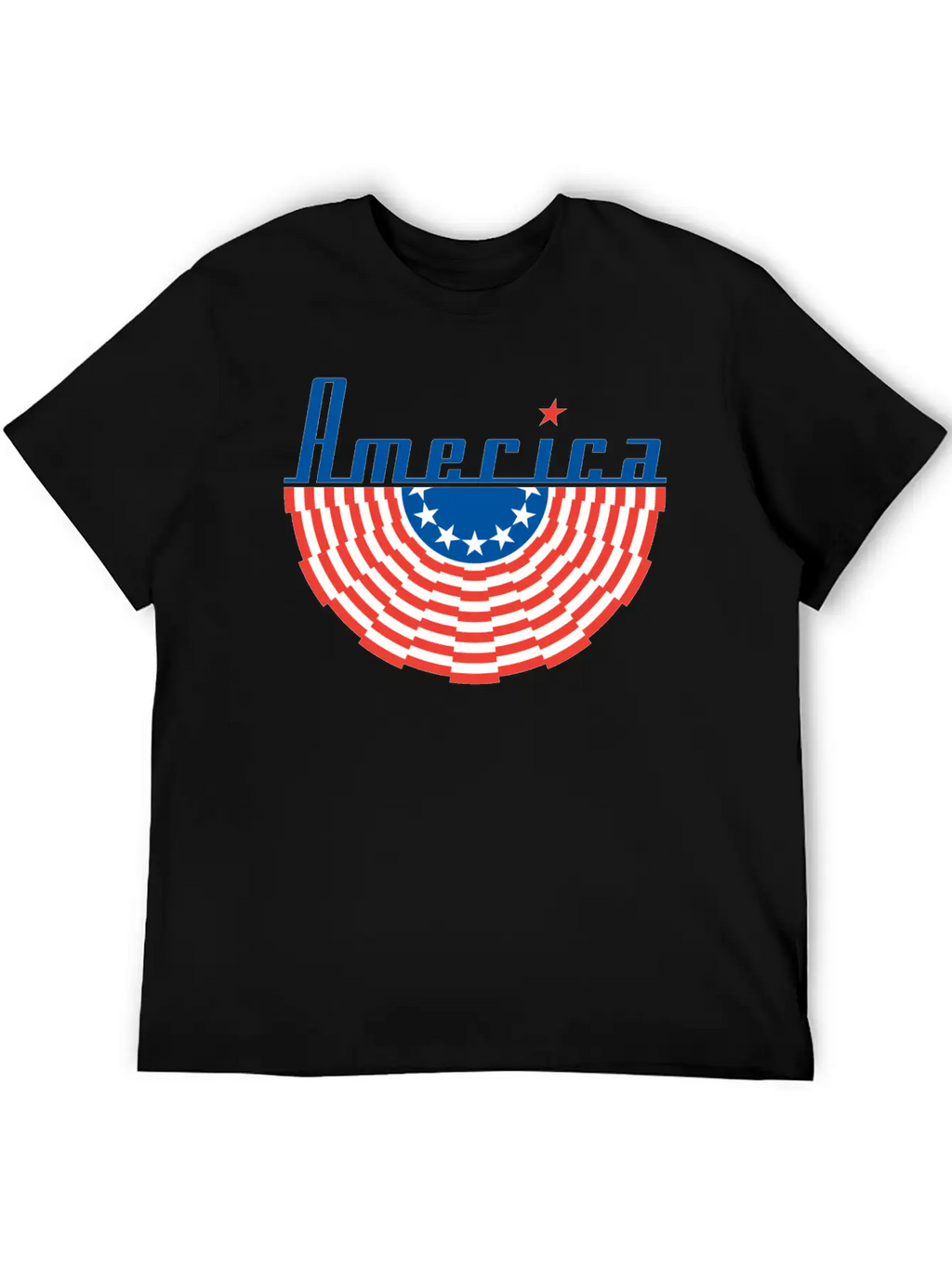 America Flag Classic Cotton Tee – Unisex Comfort For Any Season