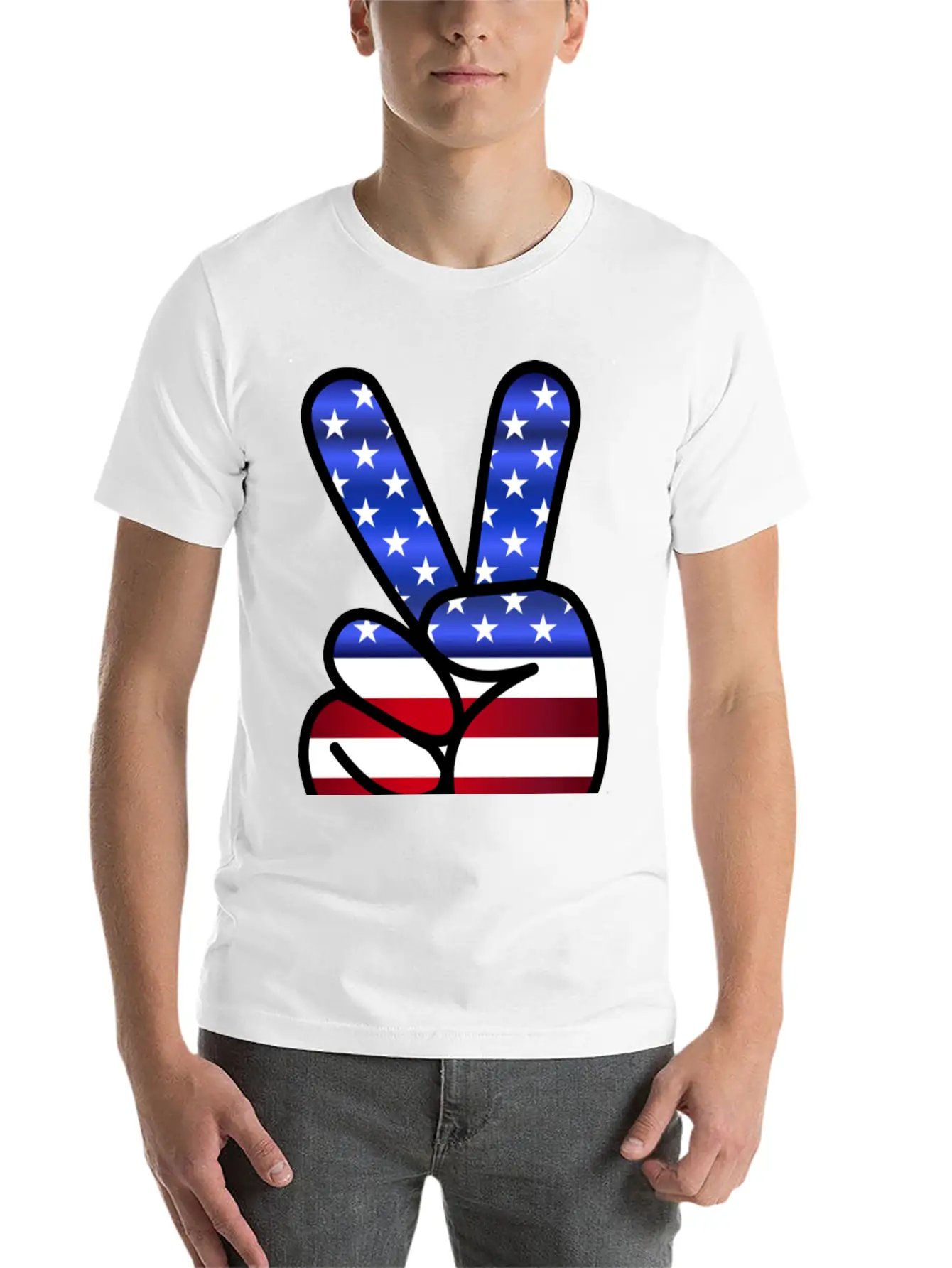 America Timeless Short Sleeve Tee – Comfy And Minimalist Design