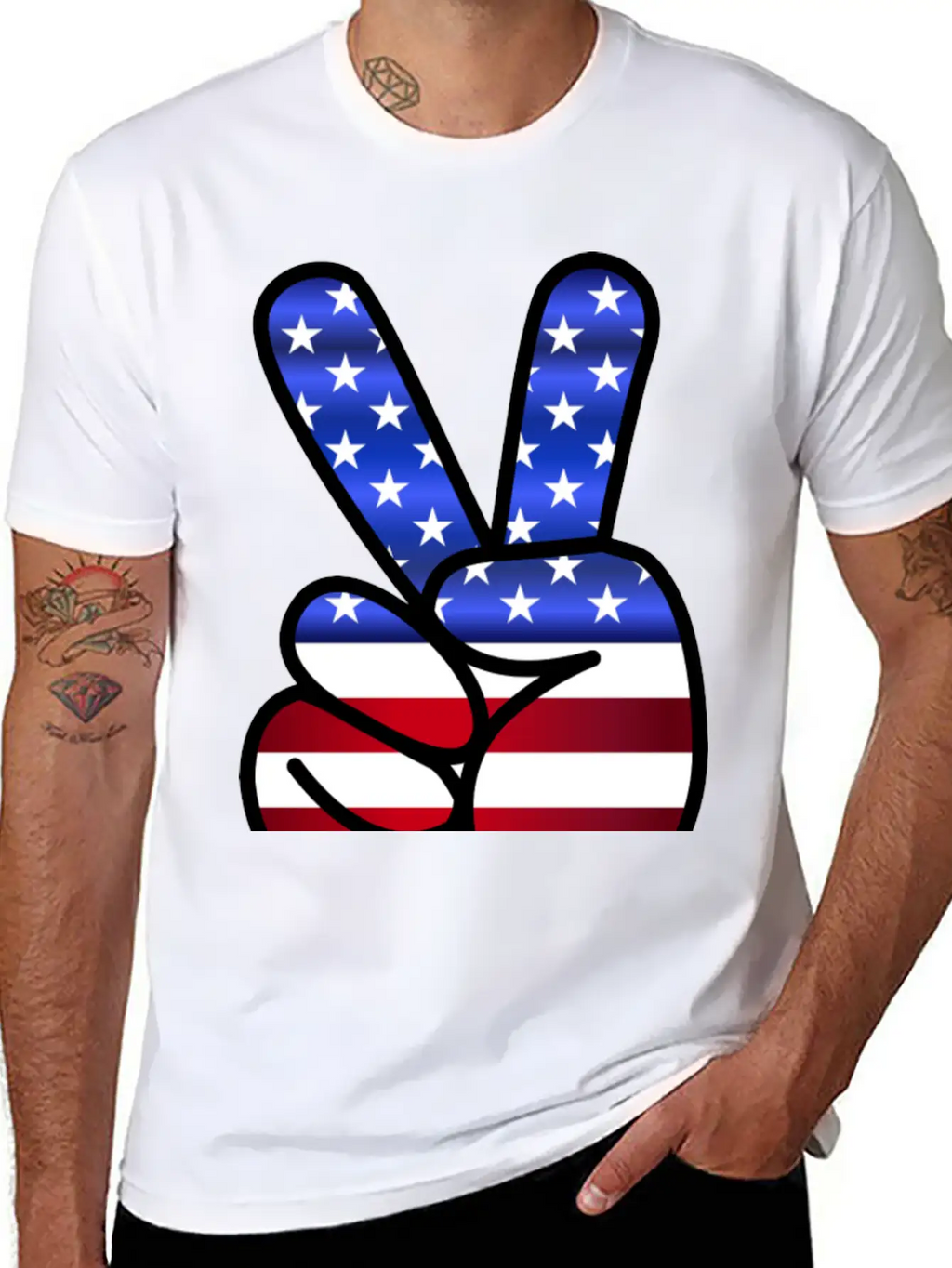 America Timeless Short Sleeve Tee – Comfy And Minimalist Design