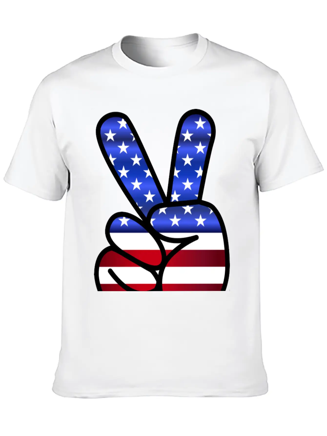 America Timeless Short Sleeve Tee – Comfy And Minimalist Design