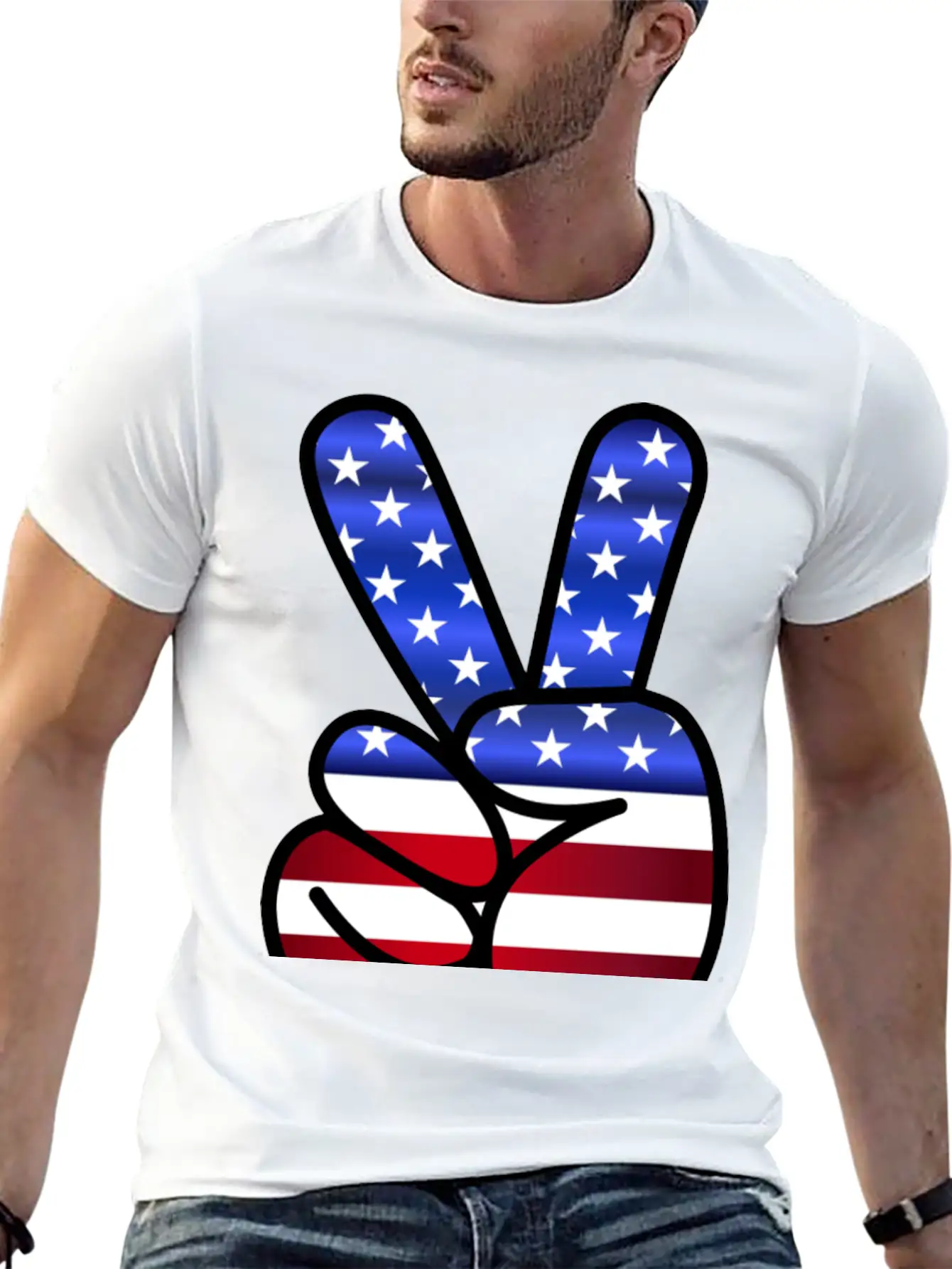 America Timeless Short Sleeve Tee – Comfy And Minimalist Design