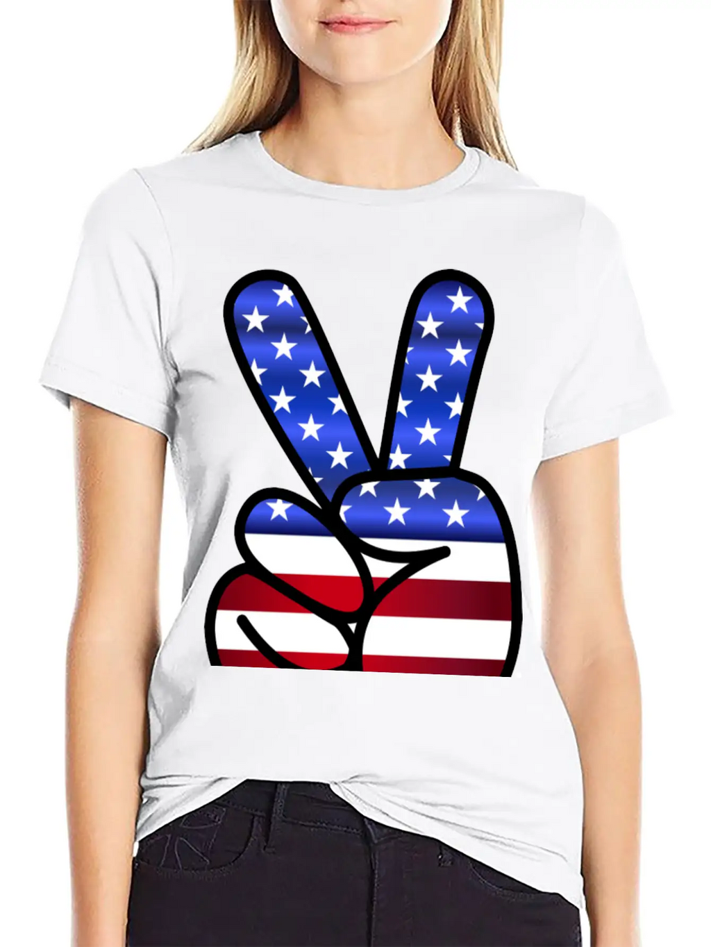 America Timeless Short Sleeve Tee – Comfy And Minimalist Design